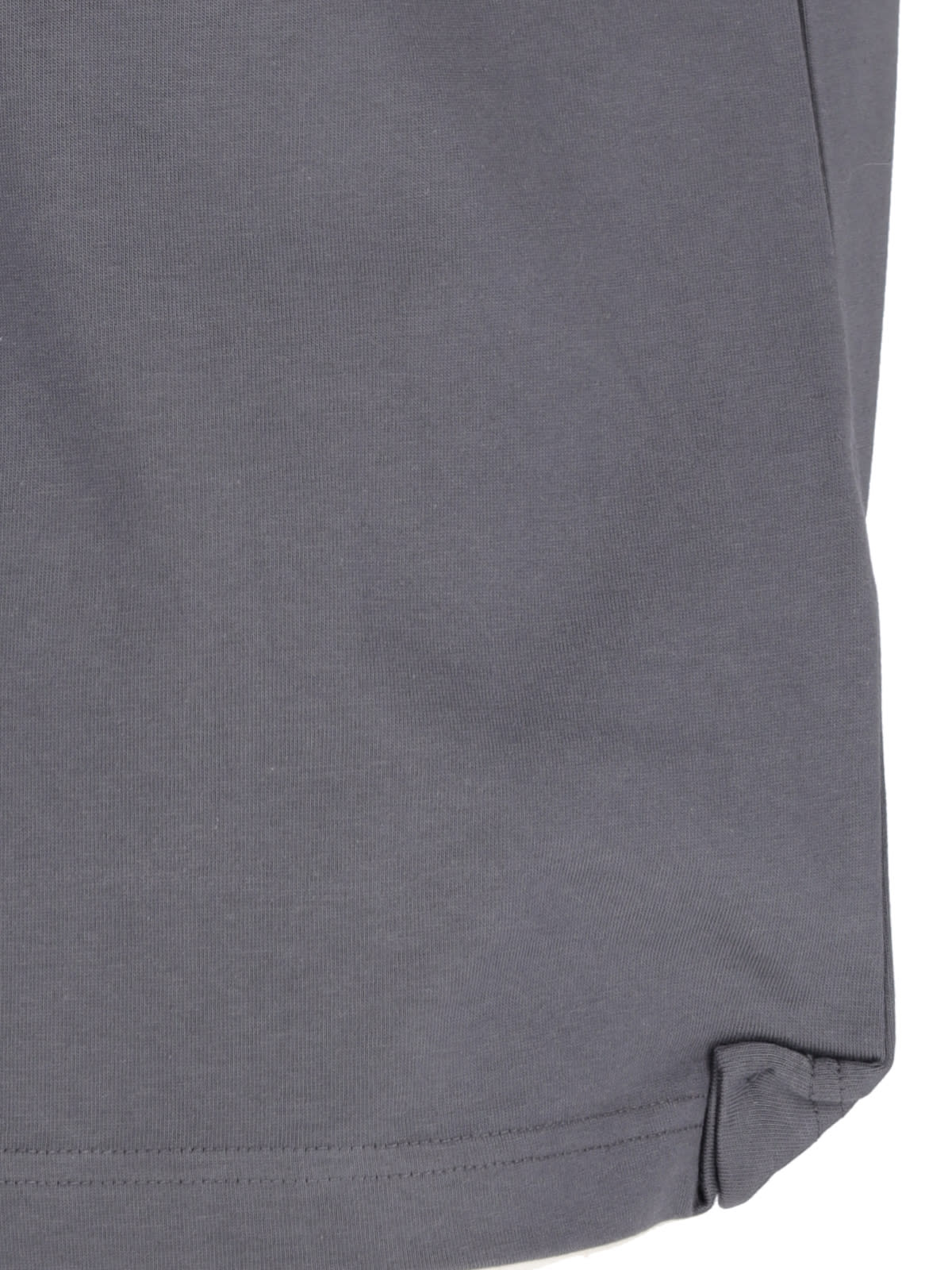 Shop Ader Error Label Detail T-shirt In Gray