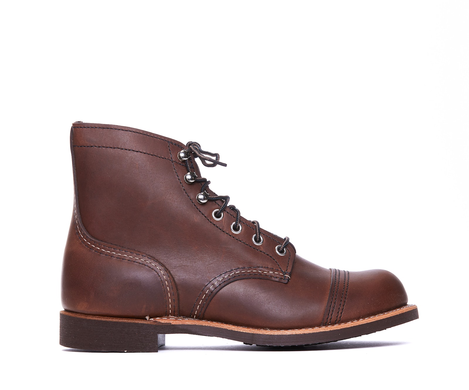 Shop Red Wing Iron Ranger Boots In Brown