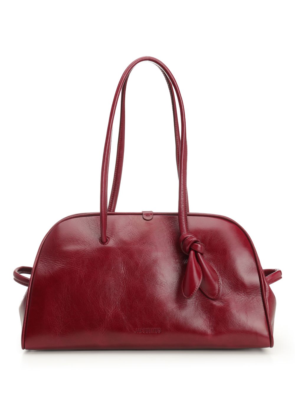 Jacquemus Le Turismo Shoulder Bag In Burgundy
