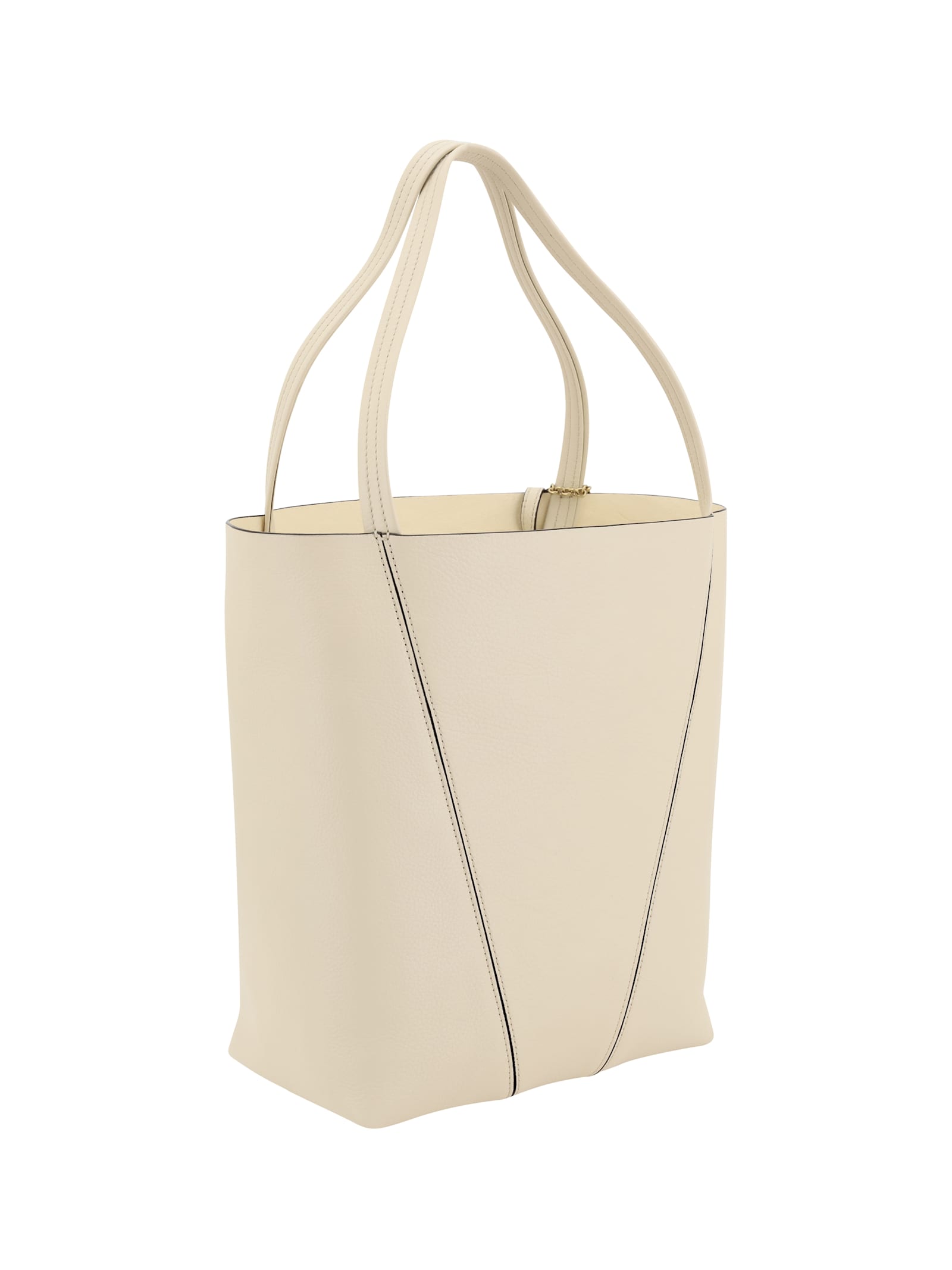 Chloé Chlo Spin Shoulder Bag In Sweet Beige