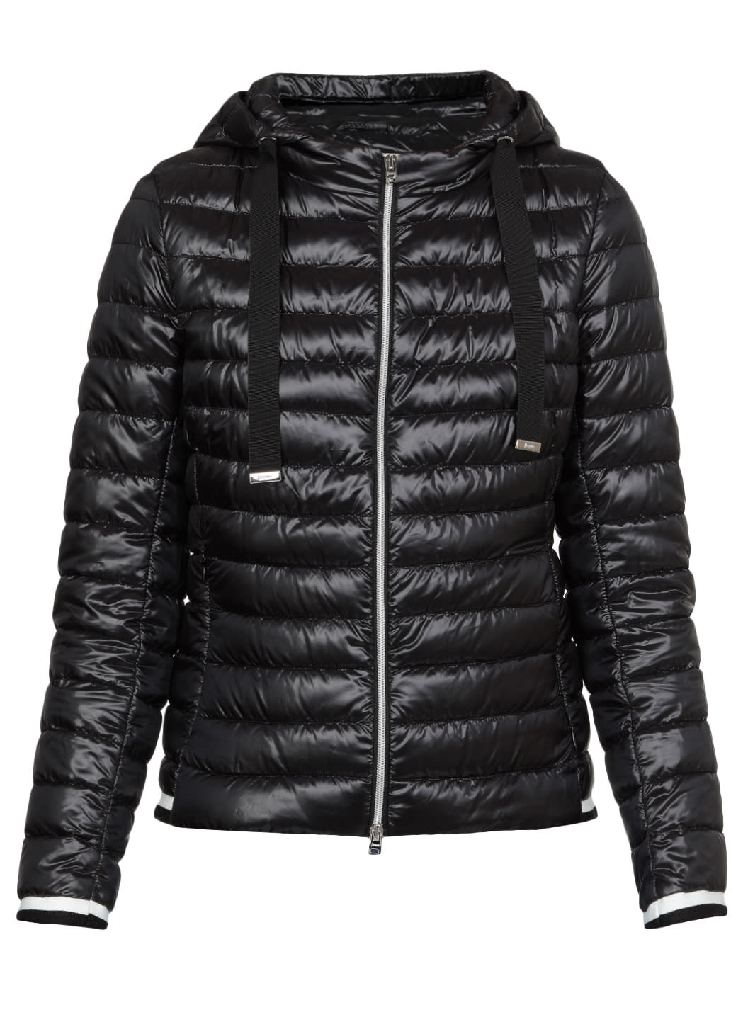 Herno Padded And Quilted Down Jacket In Black