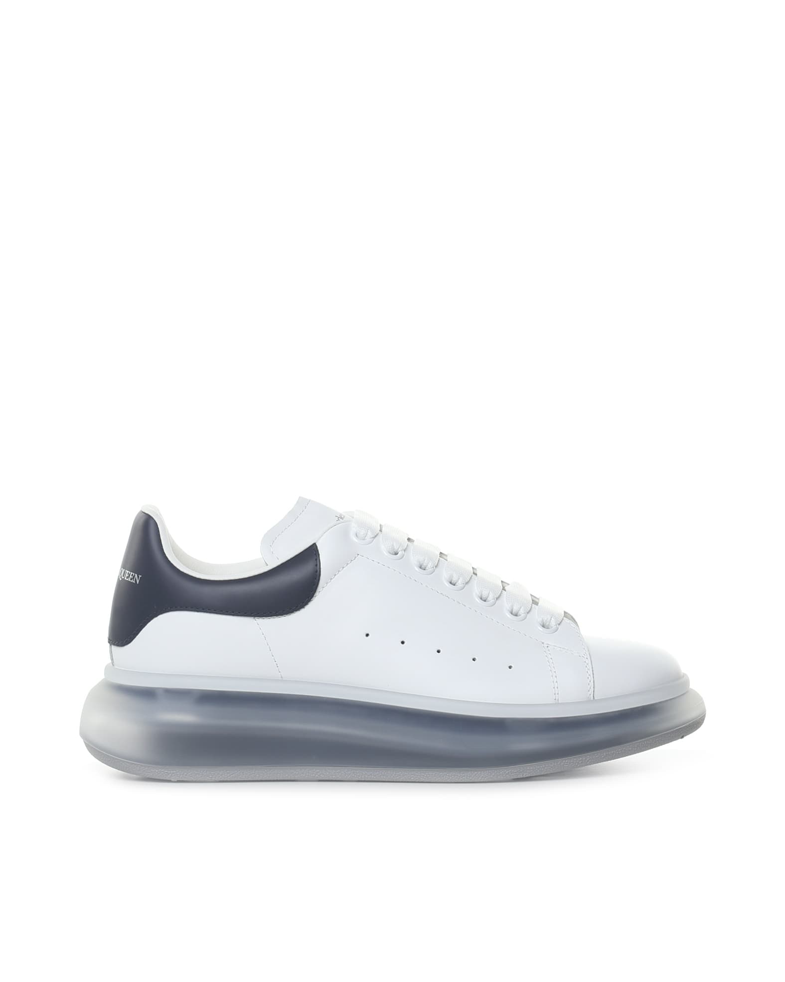 Alexander Mcqueen Oversized Shoe In White/black