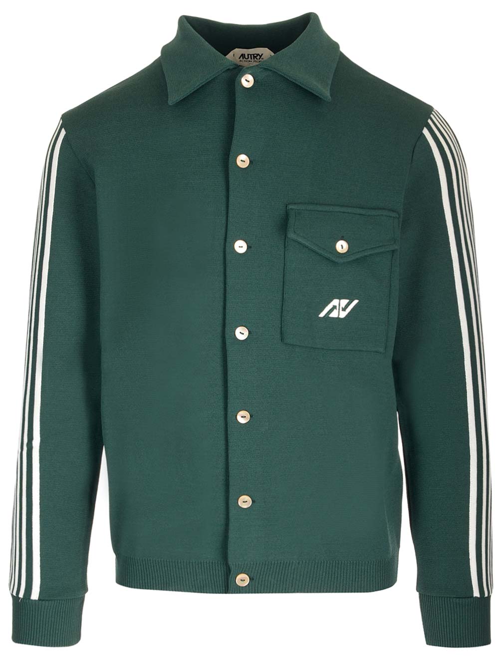 AUTRY GREEN VARSITY JACKET