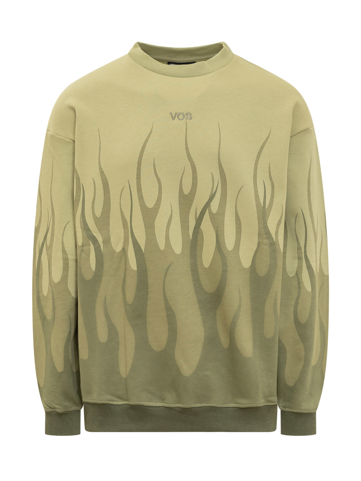 Vision Of Super Flame-printed Sweatshirt