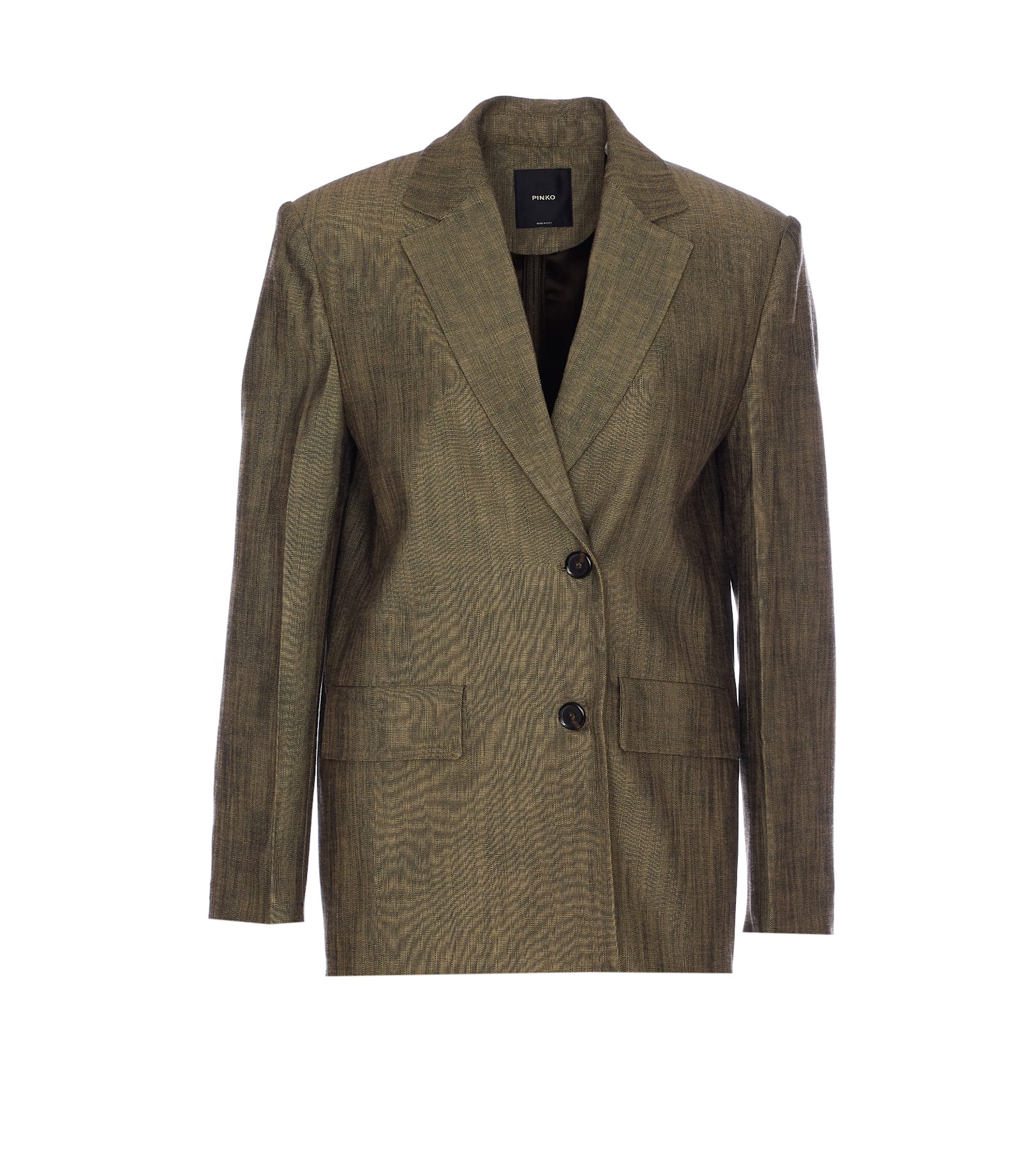 Pinko Elevated V-neck Jacket Pockets