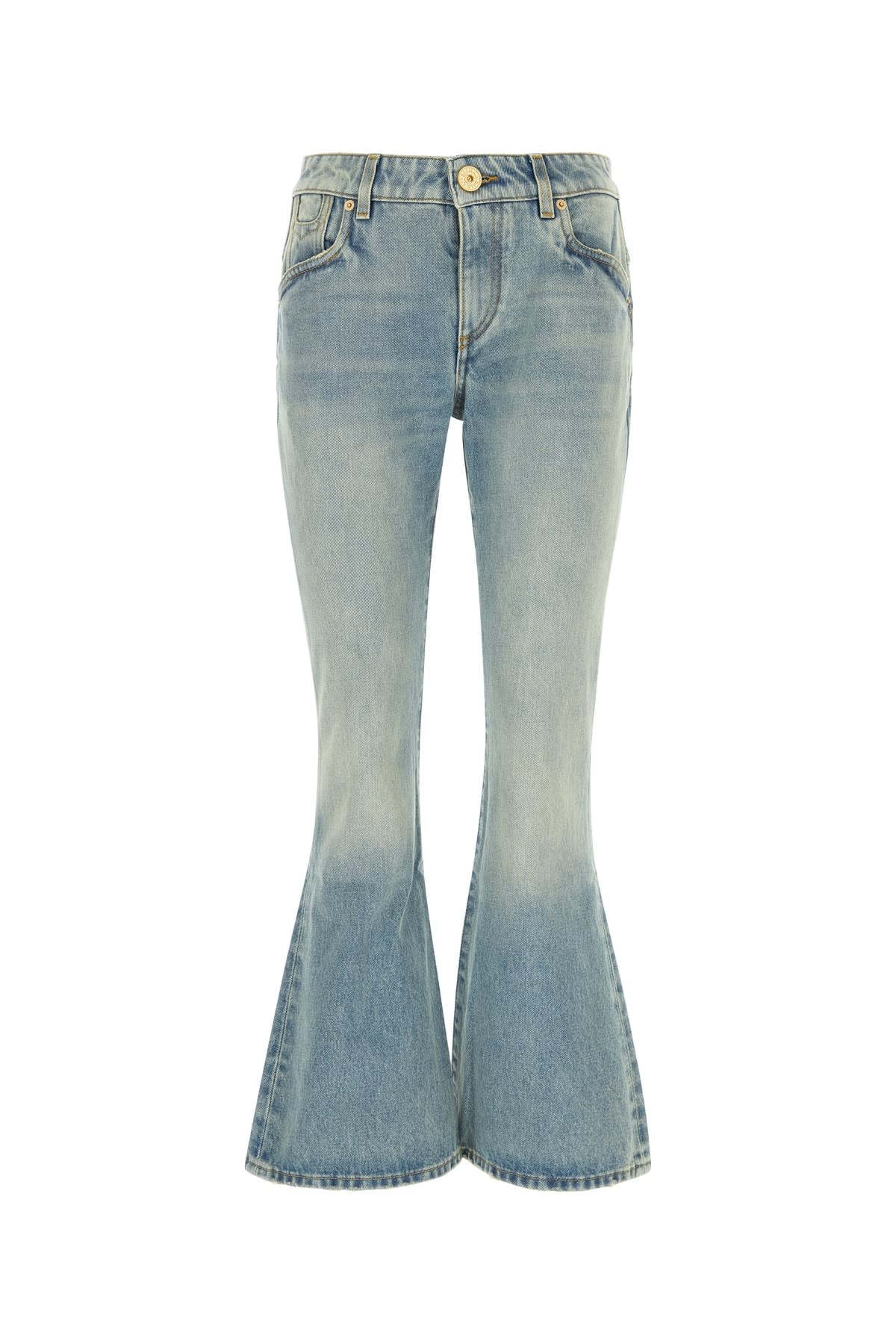 Balmain Jeans In 6ffbleujean