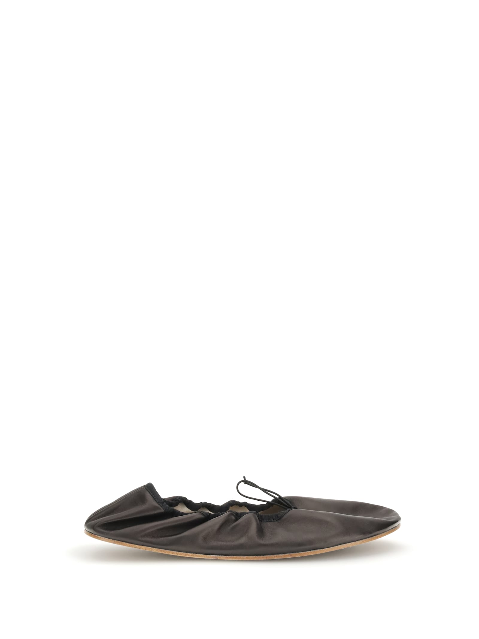 The Row Rounded Ballerinas