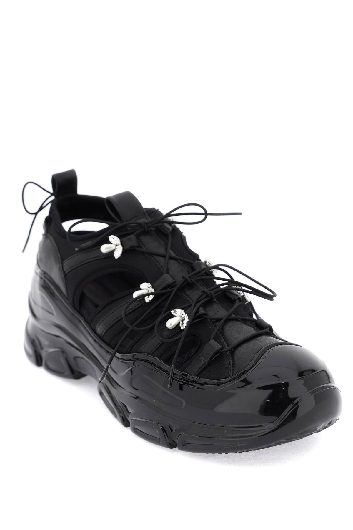 Shop Simone Rocha Hybrid Tracker Sneaker In Black (black)