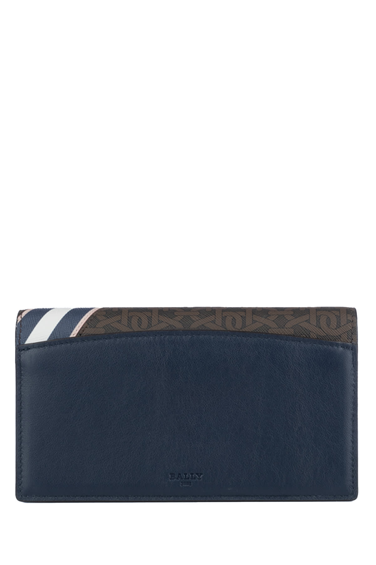 Bally Monogram-print Crossbody Bag In I849y