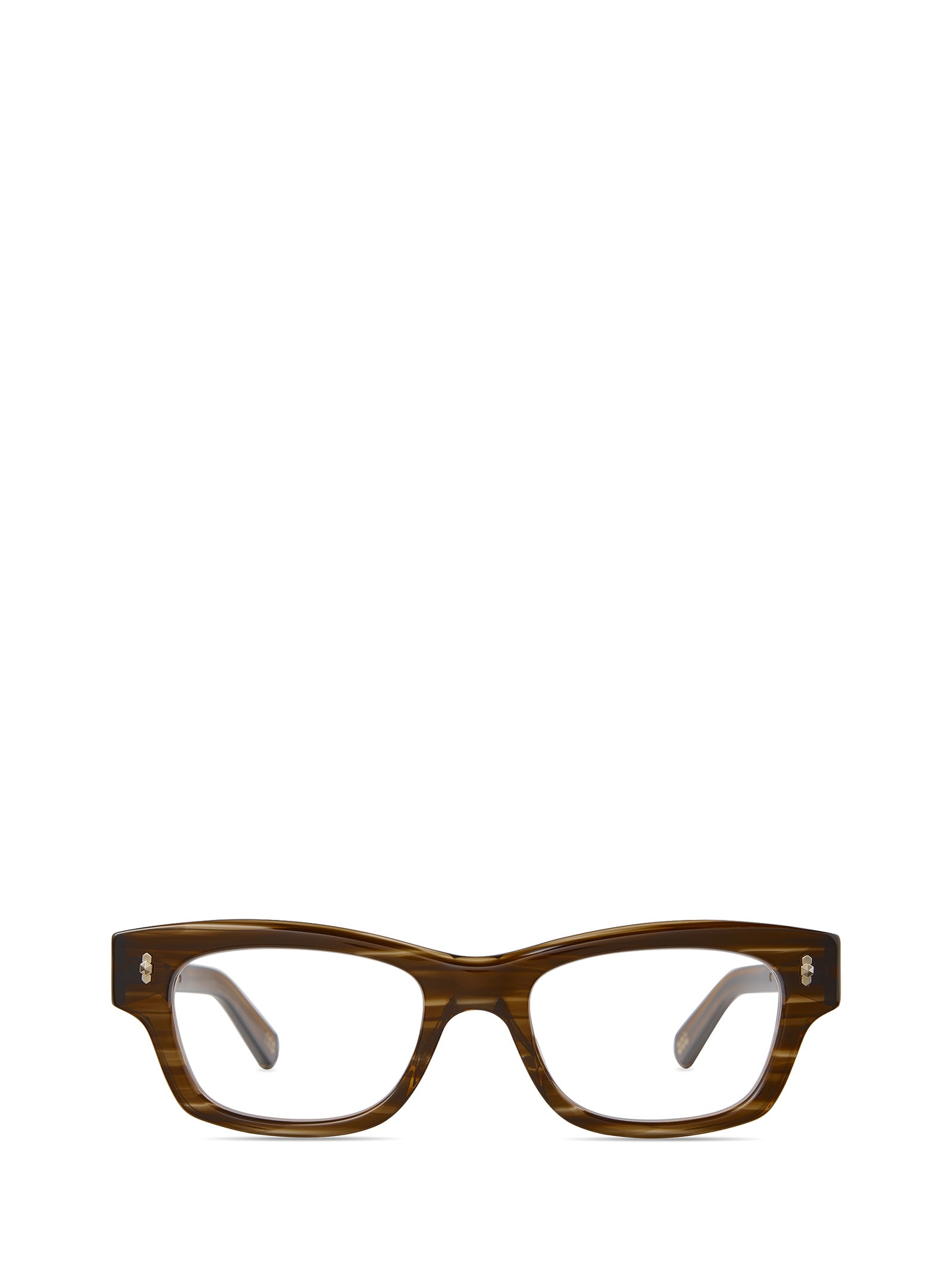 Mr Leight Antoine C Tobacco-white Gold Glasses