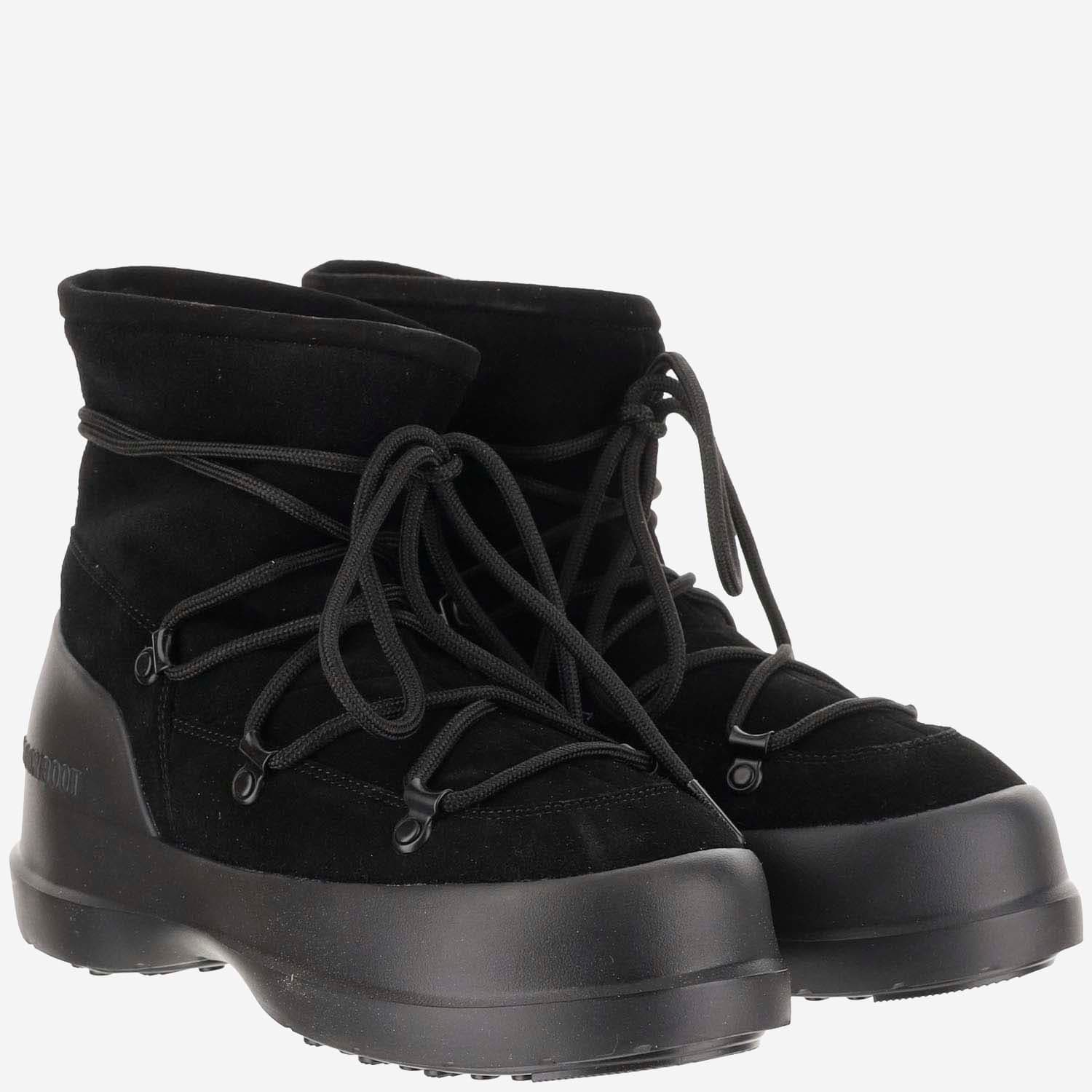 MOON BOOT LACE-UP LEATHER MOON BOOT 