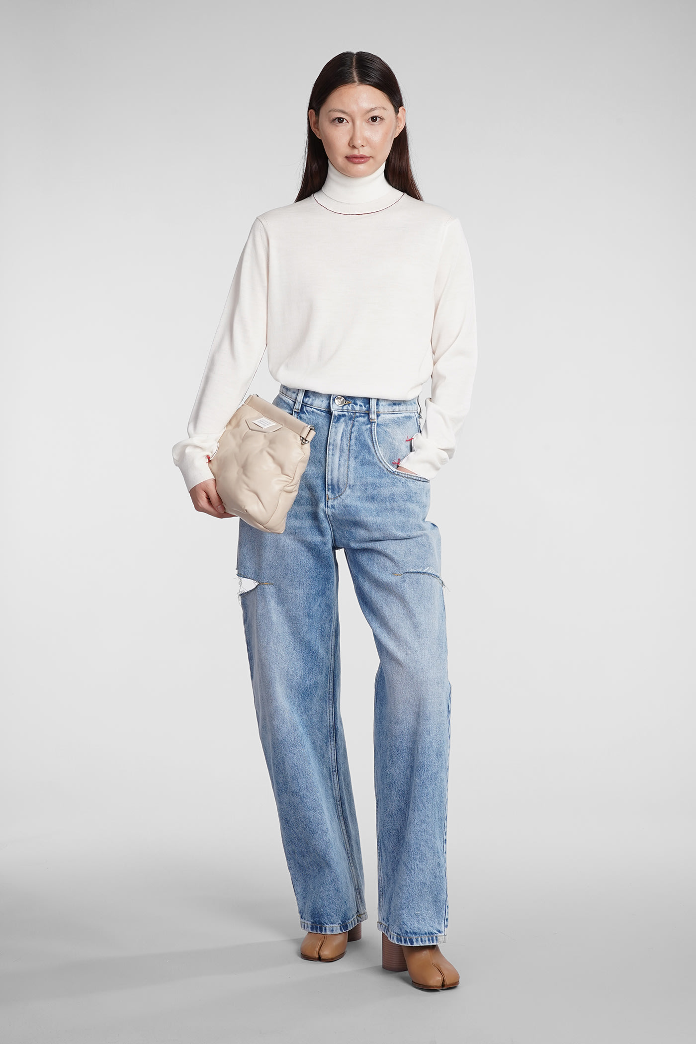 Maison Margiela Pullover Damen Farbe Weiss In White