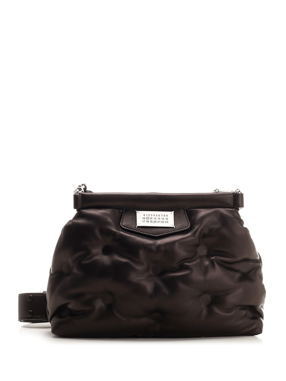 Shop Maison Margiela Glam Slam Classique Small Bag In Black