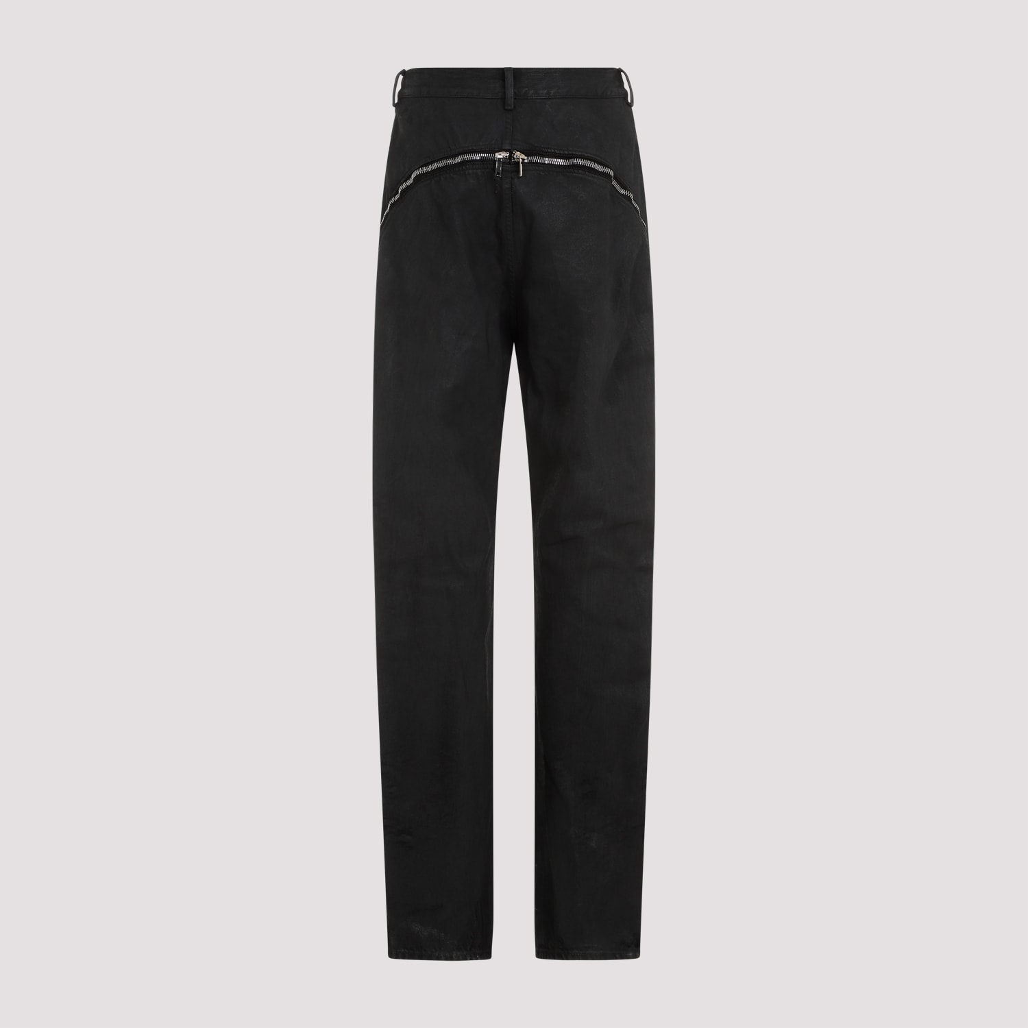 Shop Rick Owens Bolan Banana Pants In Black Wax