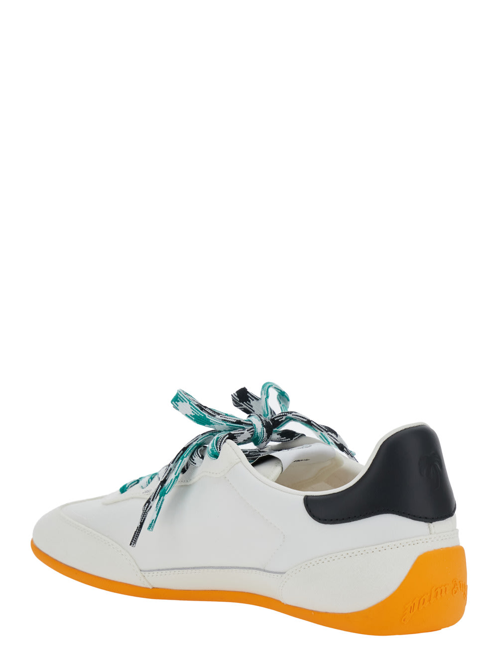 Palm Angels Pa 5-logo Sneakers In White