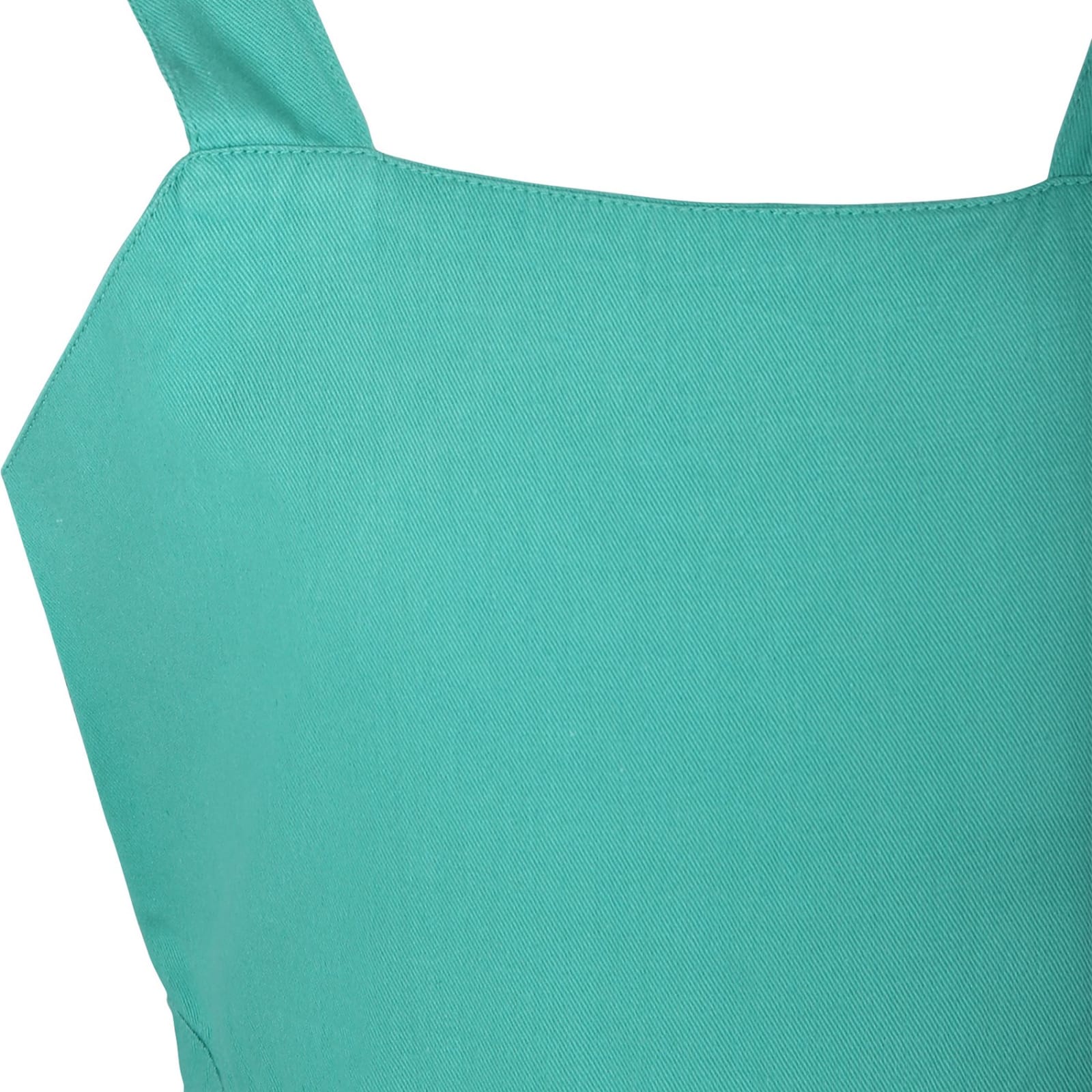 Shop Molo Green Casual Dress For Girl