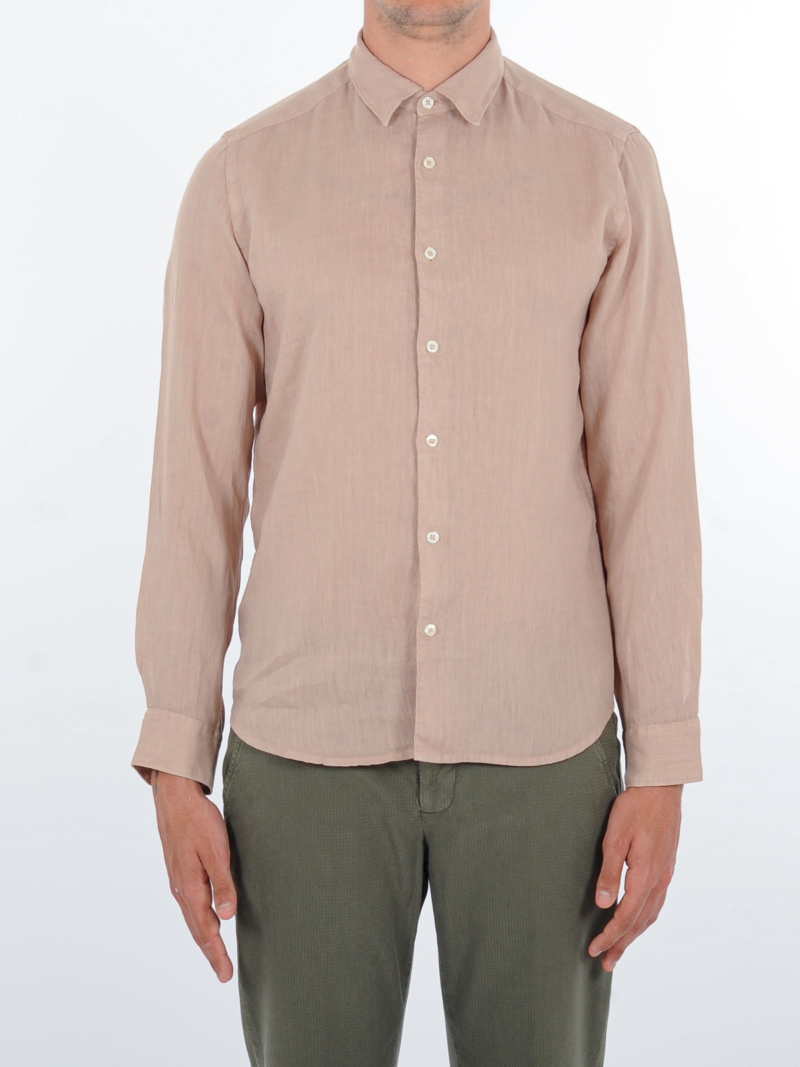 Click to view more detailed imagery on our partner's website Altea Camicia Bond Regular Shirt In Mastice
