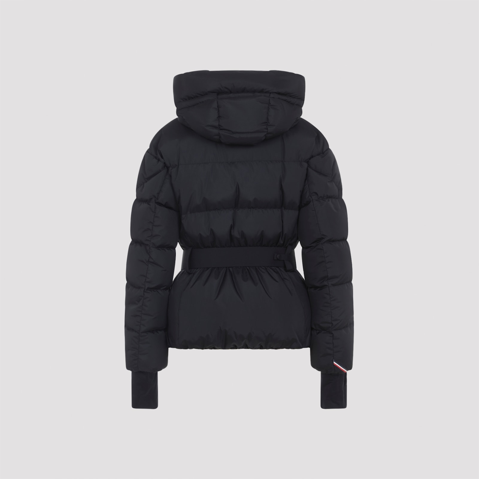Moncler Bouquetin Padded Jacket Drawstring In Black