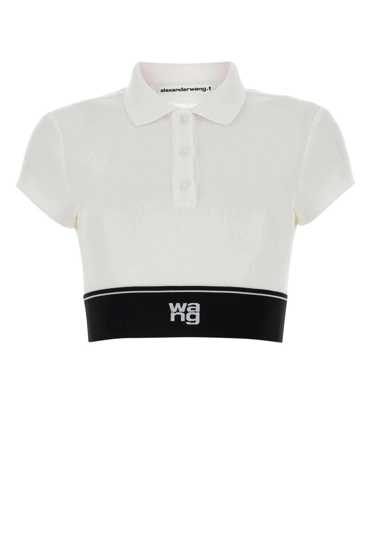 White Piquet Polo Shirt