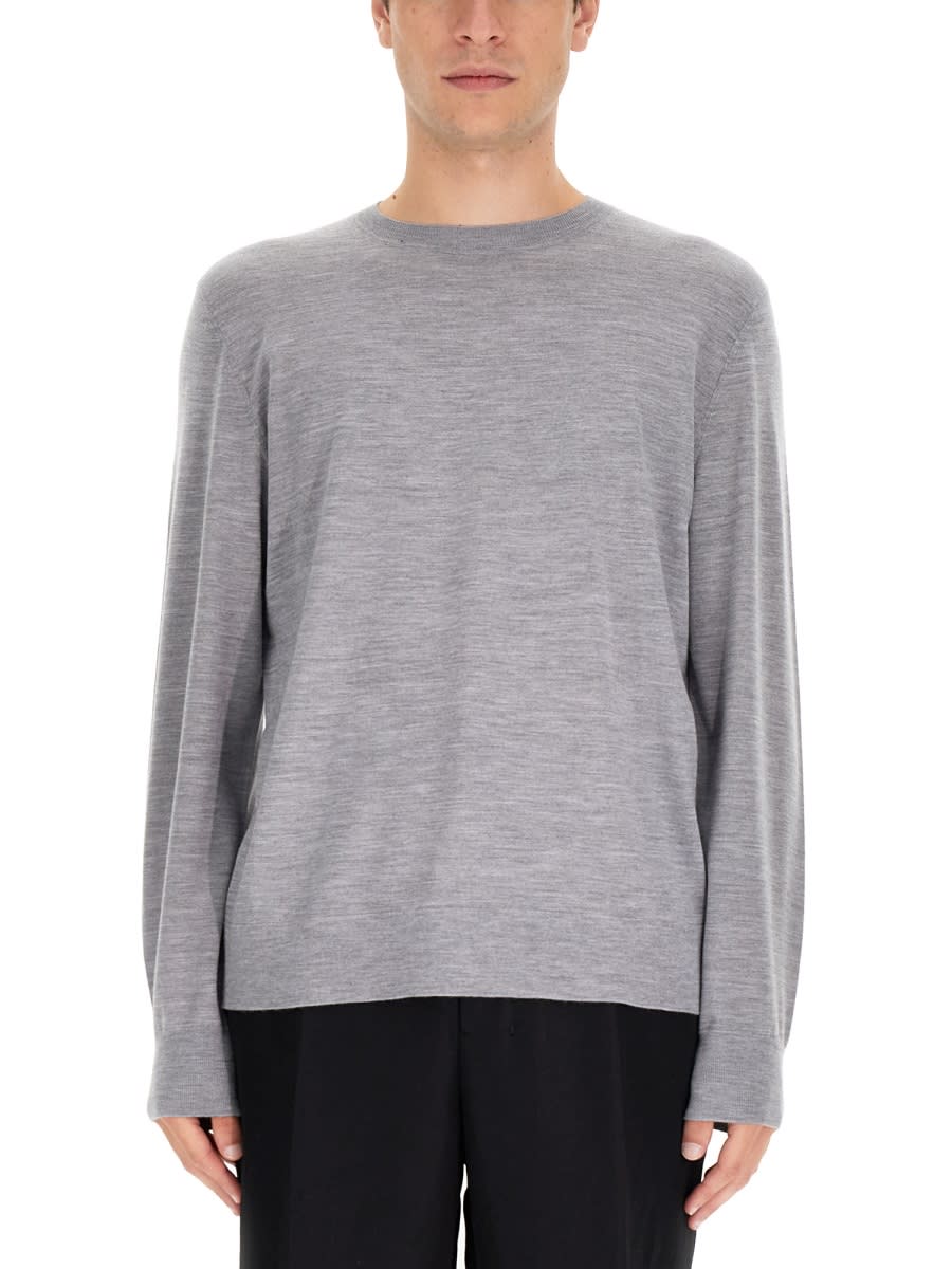 Shop Theory Wool Jersey. In Grey
