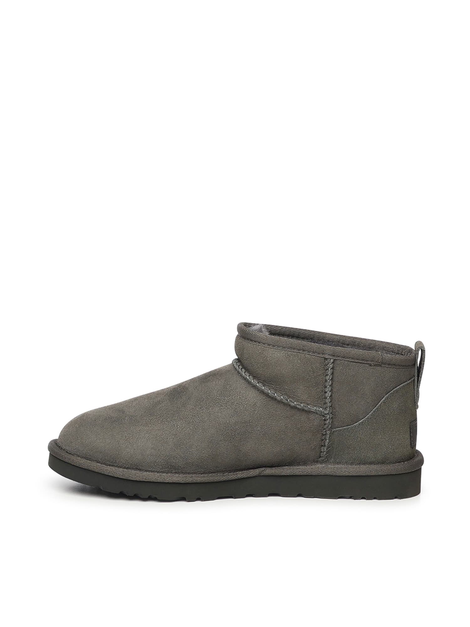 Ugg Classic Ultra Mini Boots In Gray