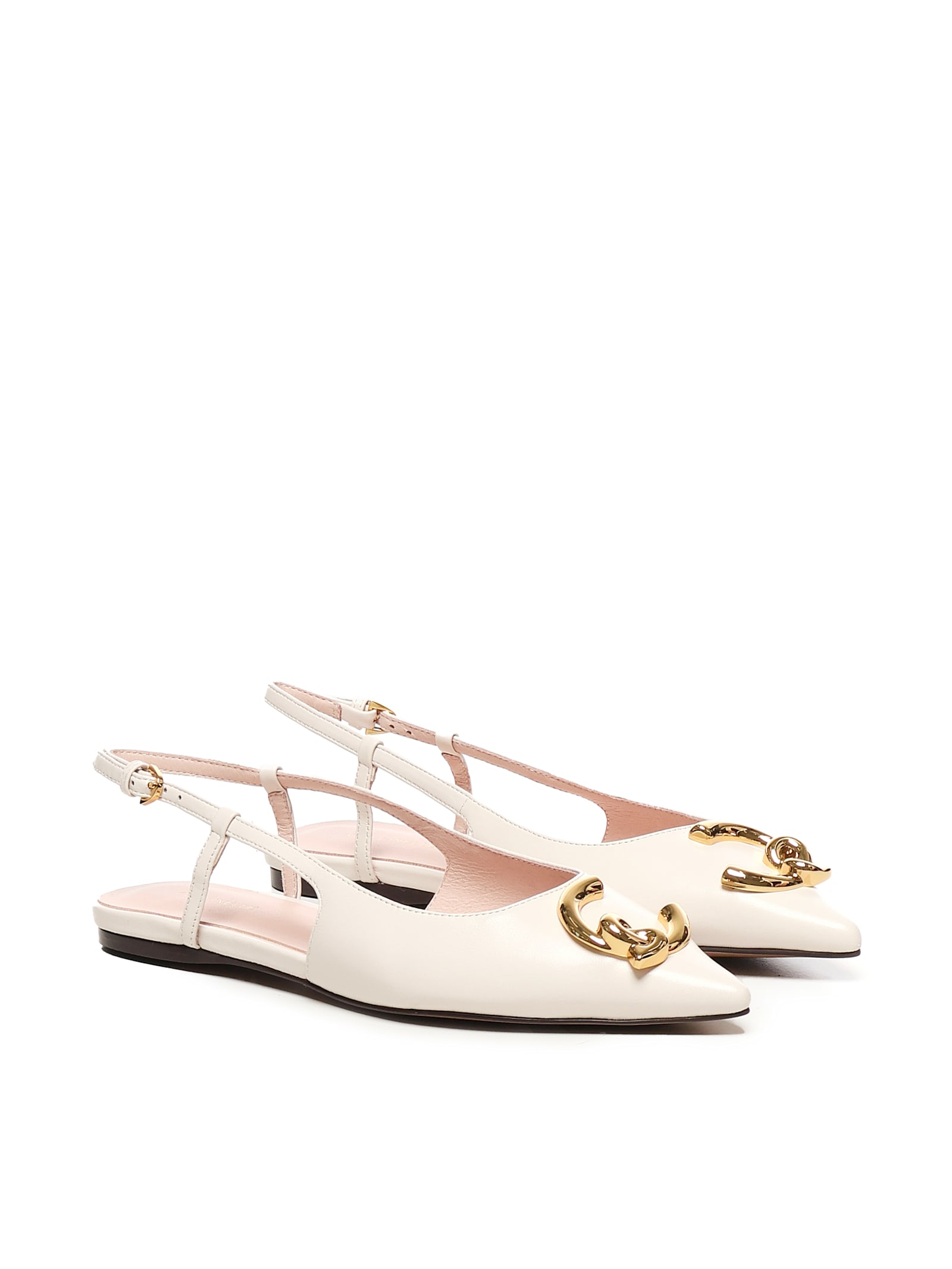 Shop Coccinelle C-me Smooth Ballet Flats