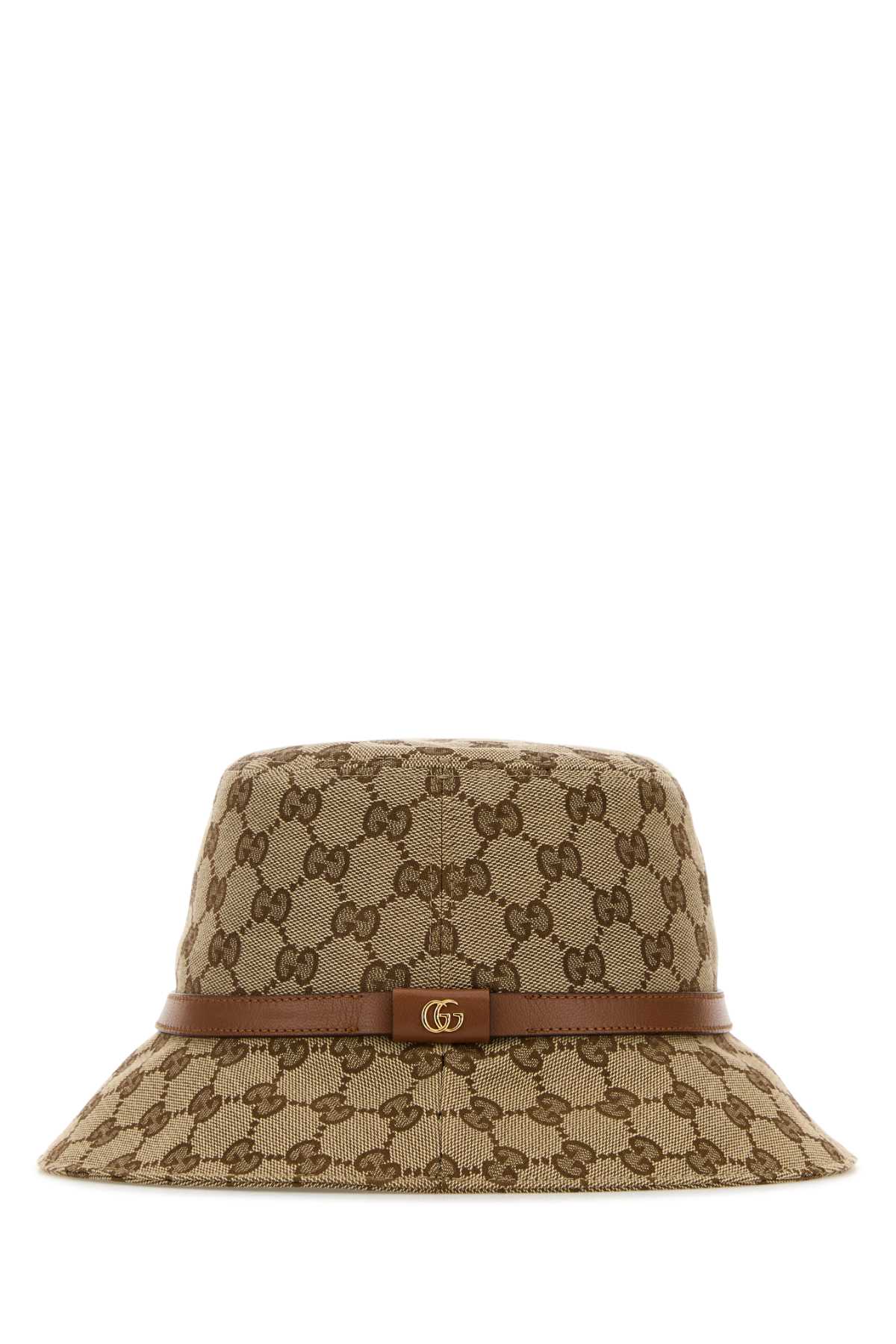 Gucci Gg Fabric Bucket Hat In Brown