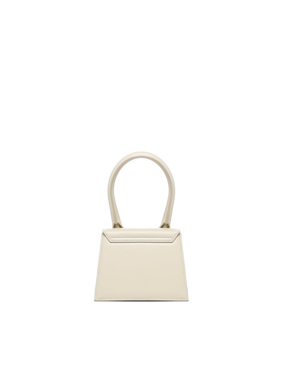 Jacquemus Le Chiquito Moyen Bag In Ivory | ModeSens