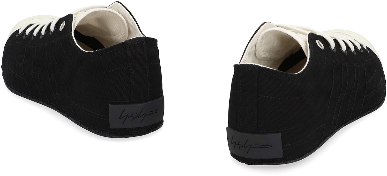 Y-3 Adidas Nizza Lo Low-top Sneakers In Black