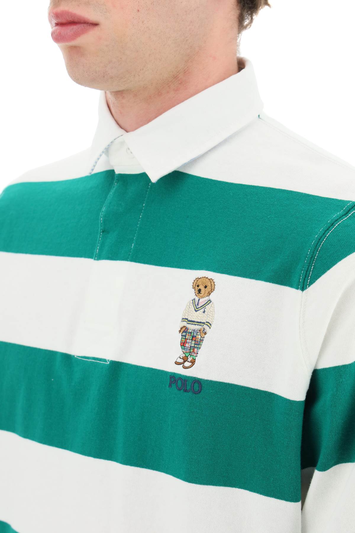 Polo Ralph Lauren Logo-Embroidered Piqué Polo Shirt - Green for Men