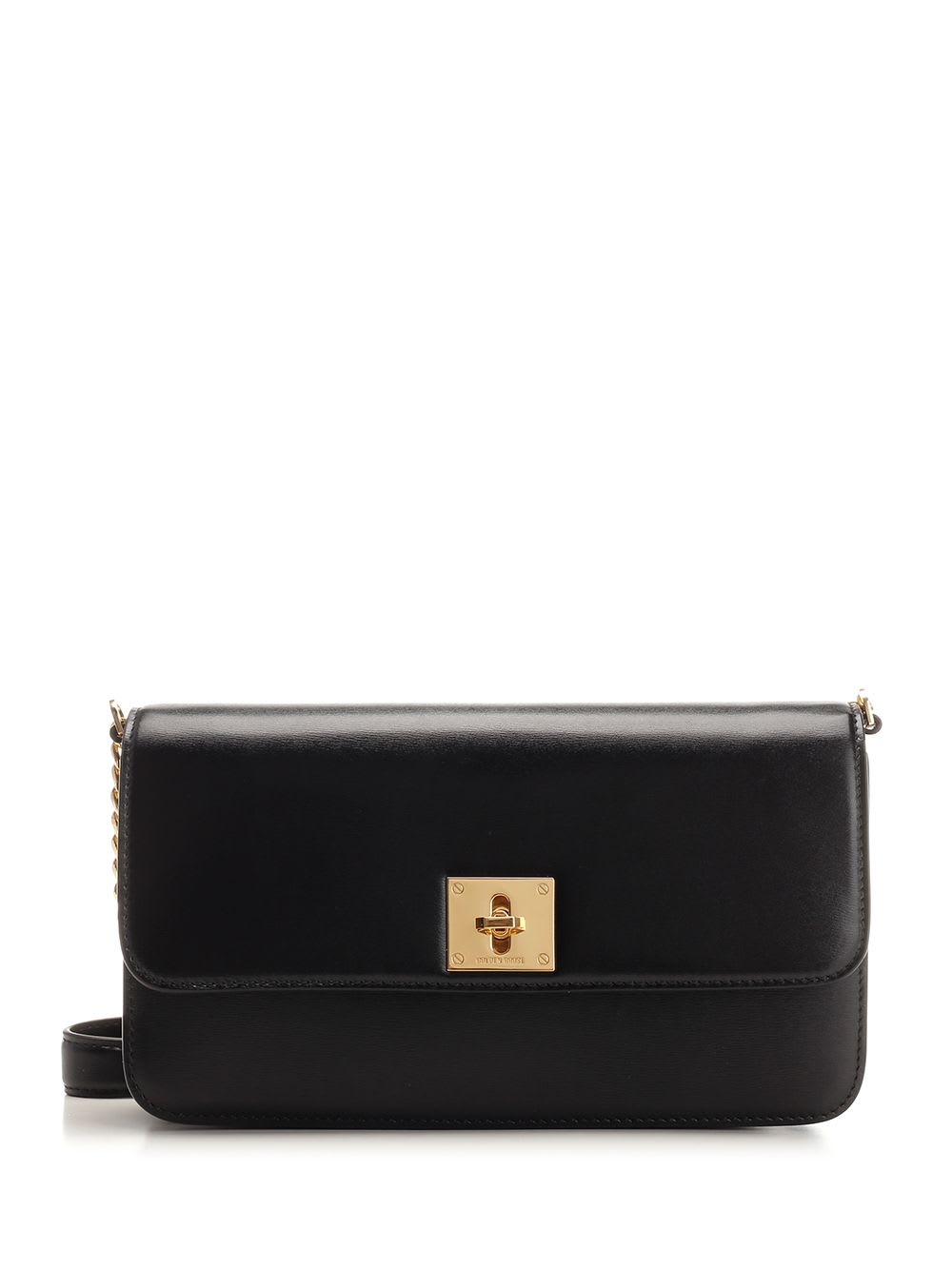 Shop Golden Goose Gioia Shoulder Bag In Black