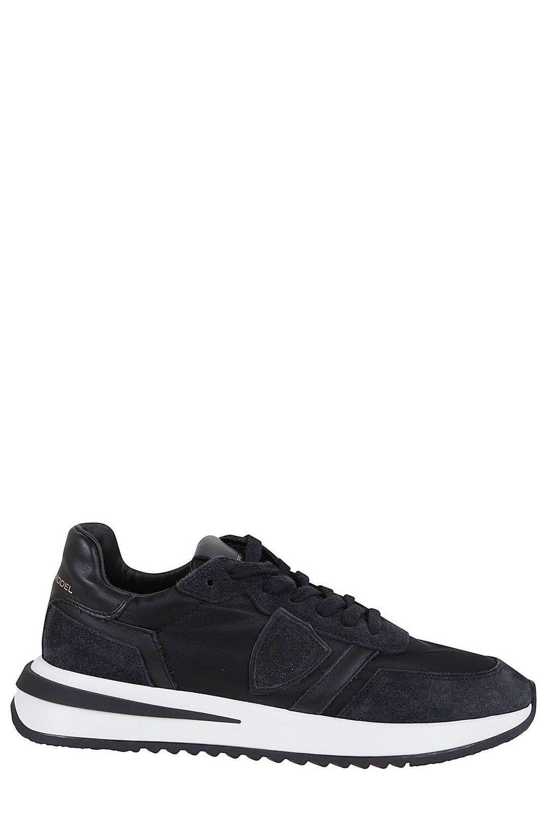 Philippe Model Round Toe Lace-up Sneakers