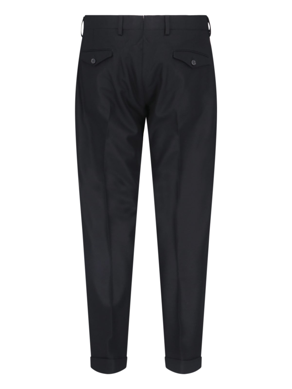Shop Briglia 1949 Slim Trousers In Black