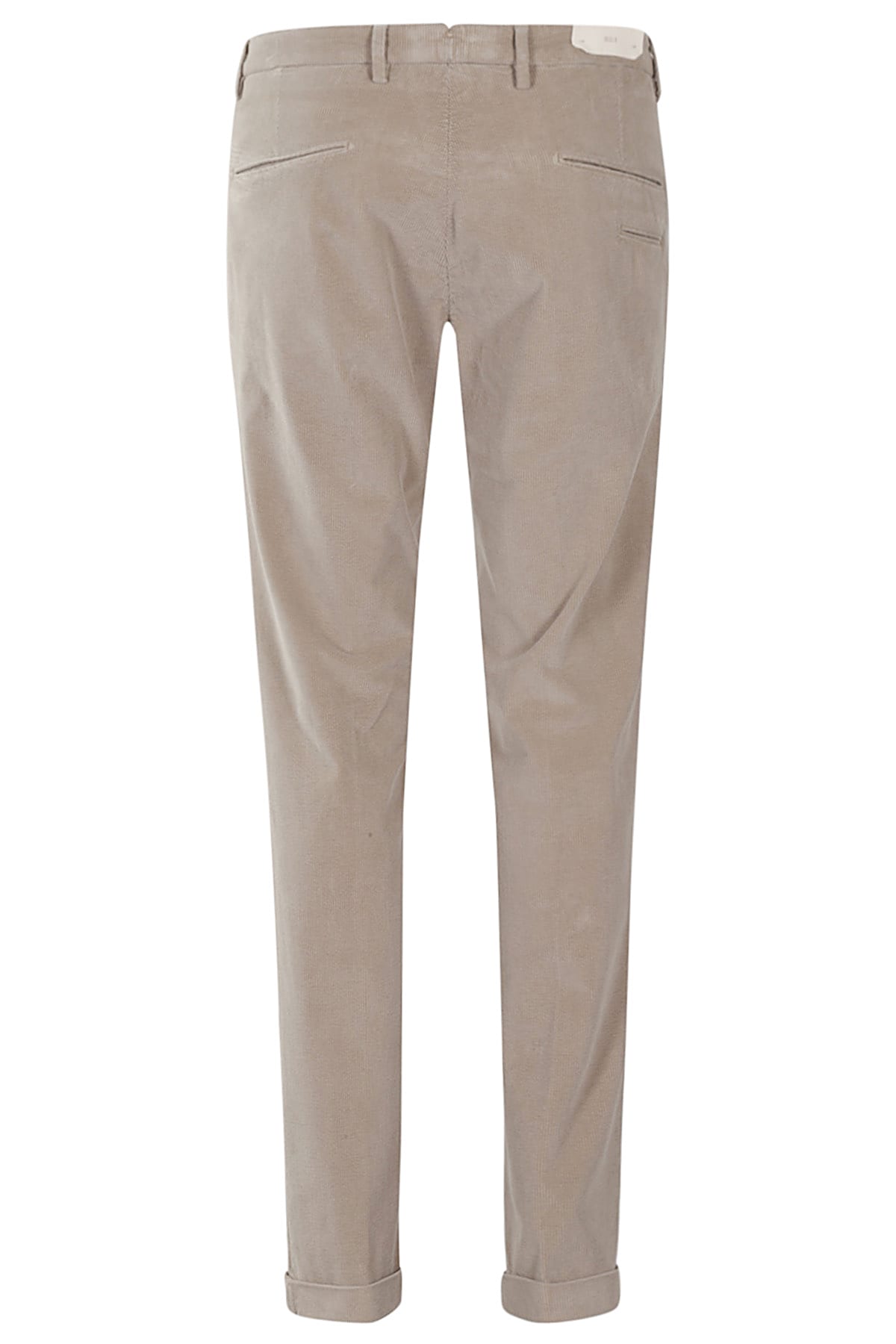 Shop Briglia 1949 Pant Ventre Piatto Velluto In Beige