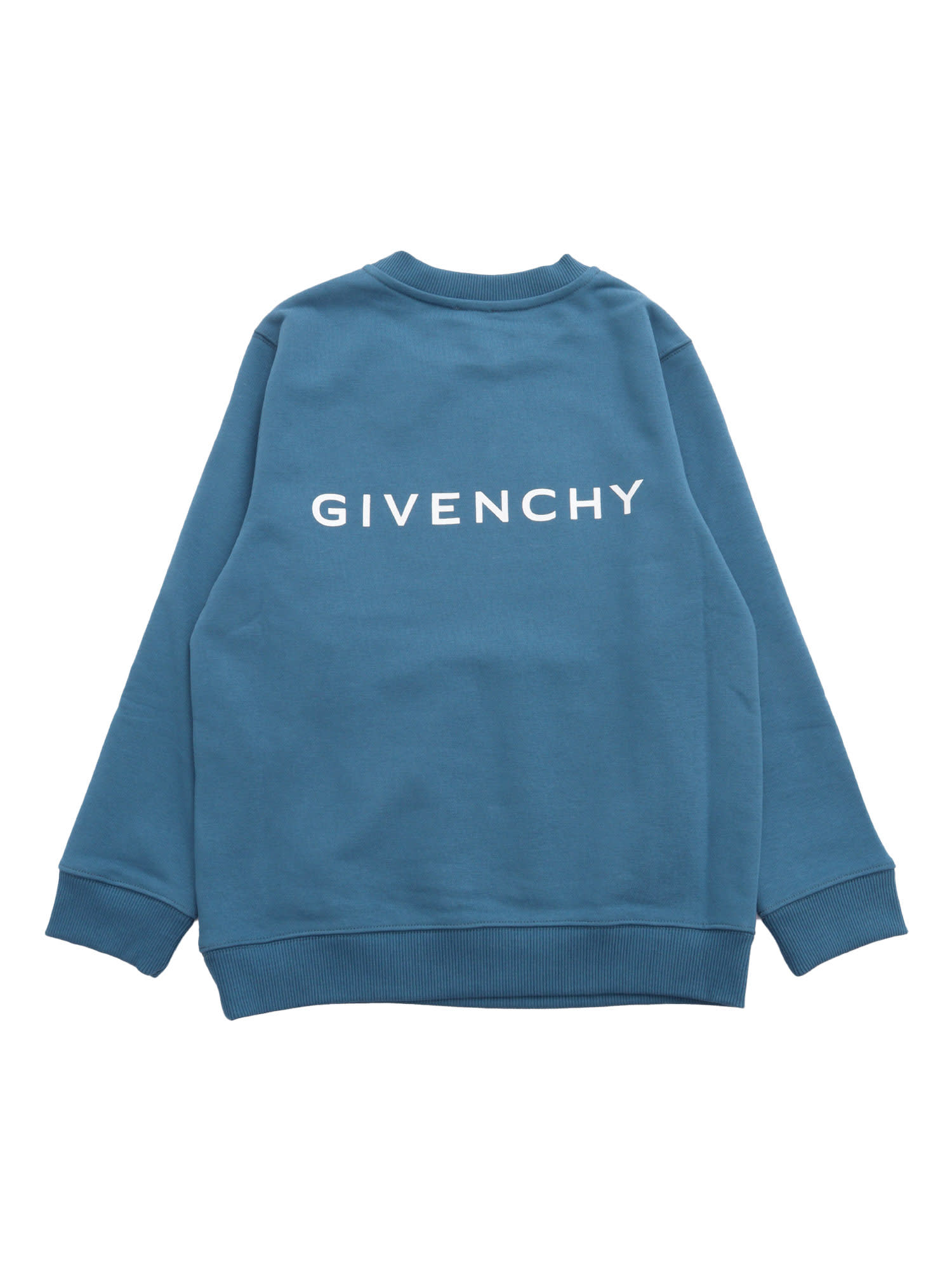 Givenchy Kids Sweatshirt In Blue