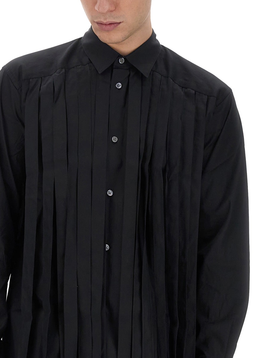 COMME DES GARÇONS SHIRT FRINGED SHIRT