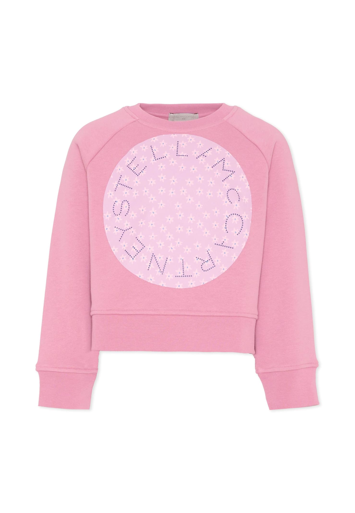 Stella Mccartney Kid - Logo Graphic Sweatshirt In Pink