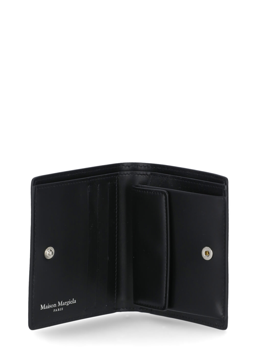 Maison Margiela Bi-fold Wallet In Black