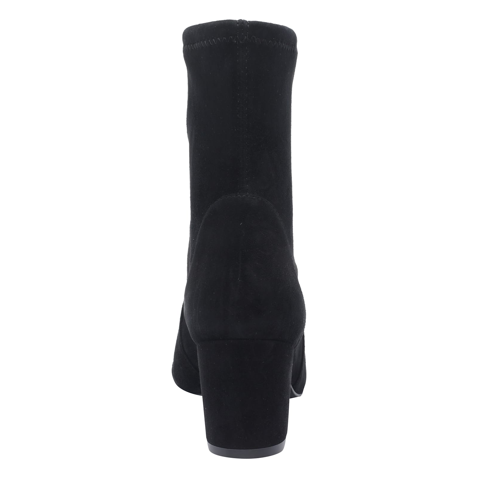 Stuart Weitzman Yuliana 60 Suede Leather Ankle Boot In Black
