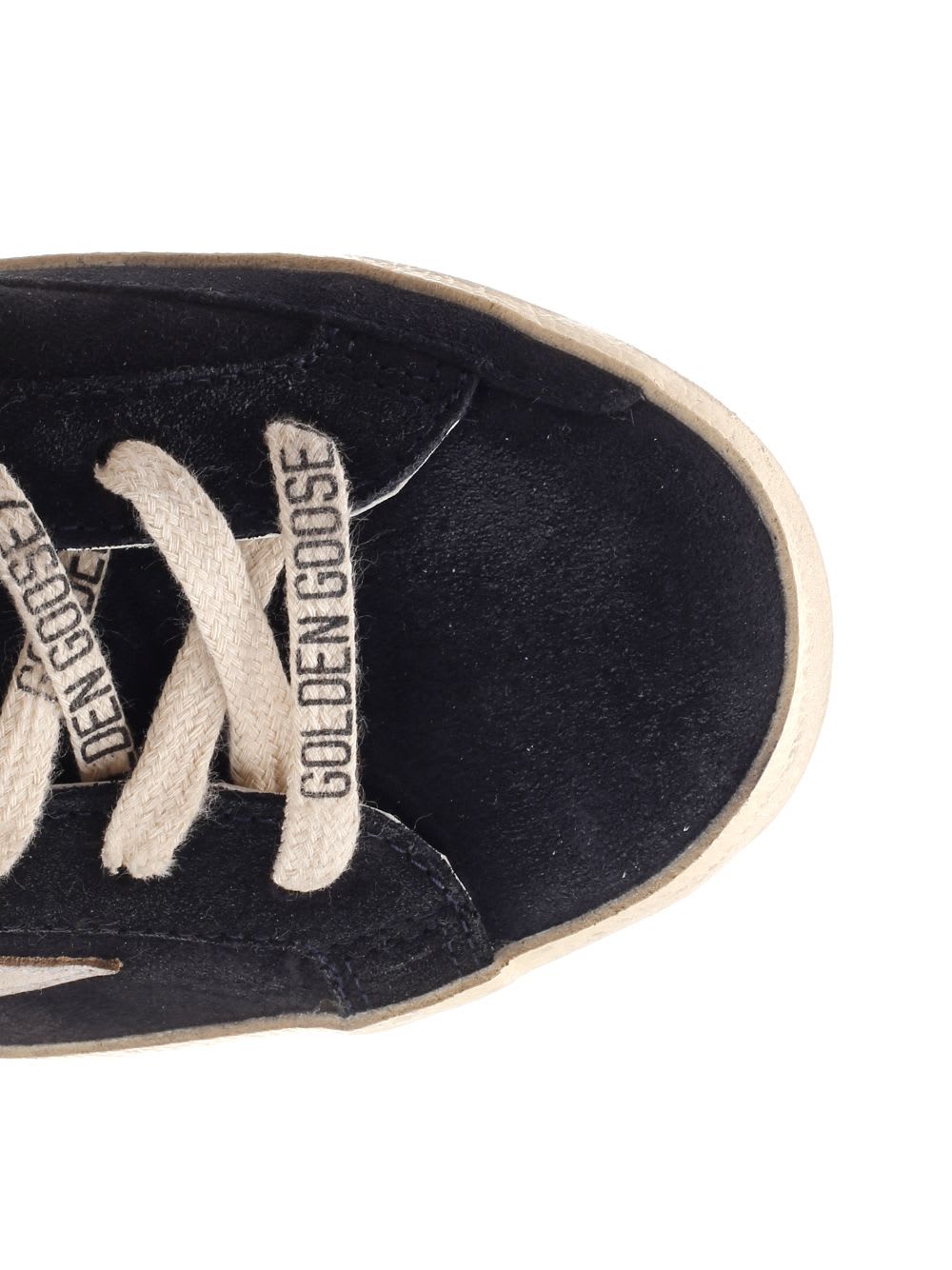 Shop Golden Goose Super-star Sneakers In Blue