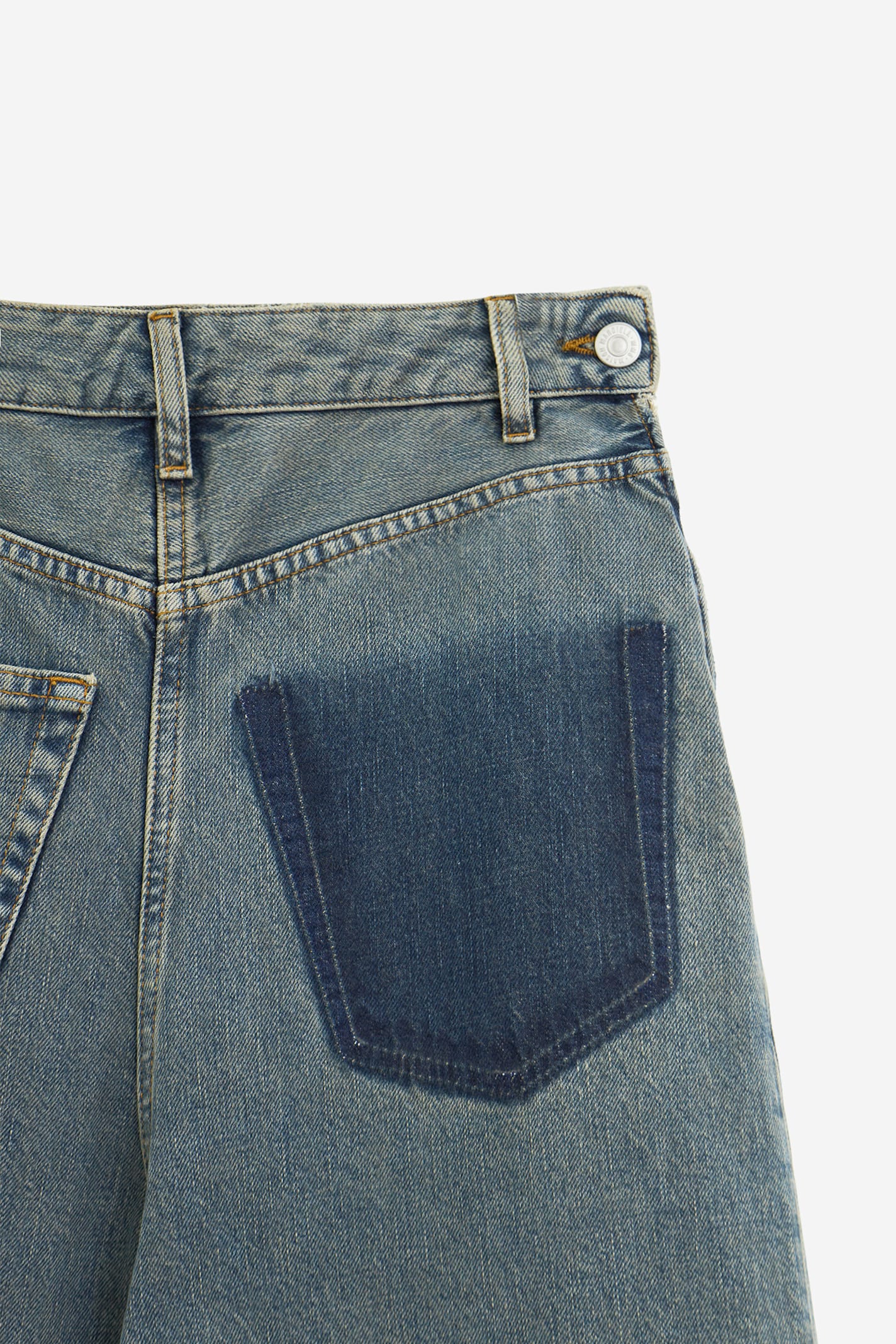 Mm6 Maison Margiela 5 Pocket Jeans In Blue