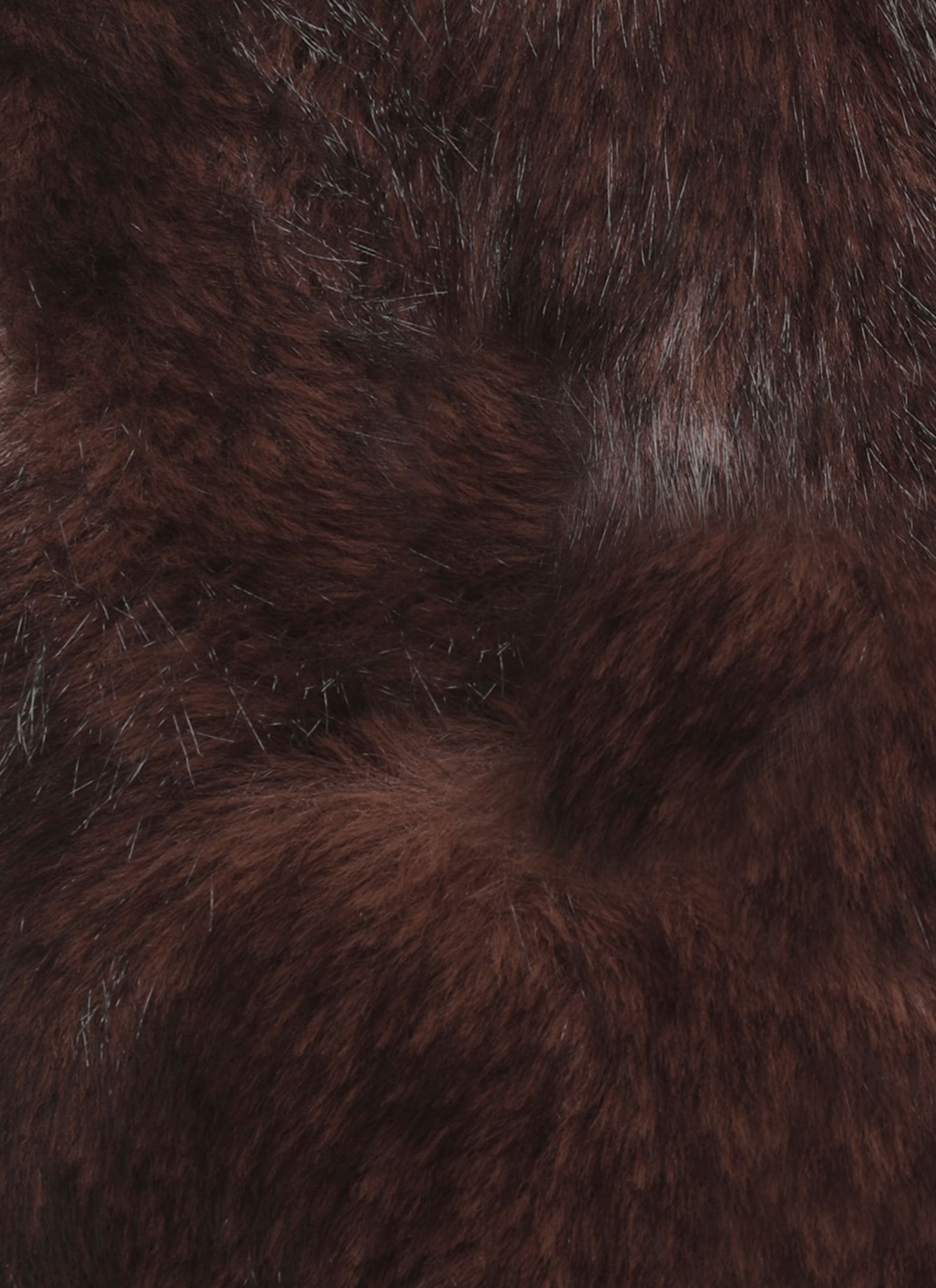 Betta Corradi Syntetic Fur Vest In Brown