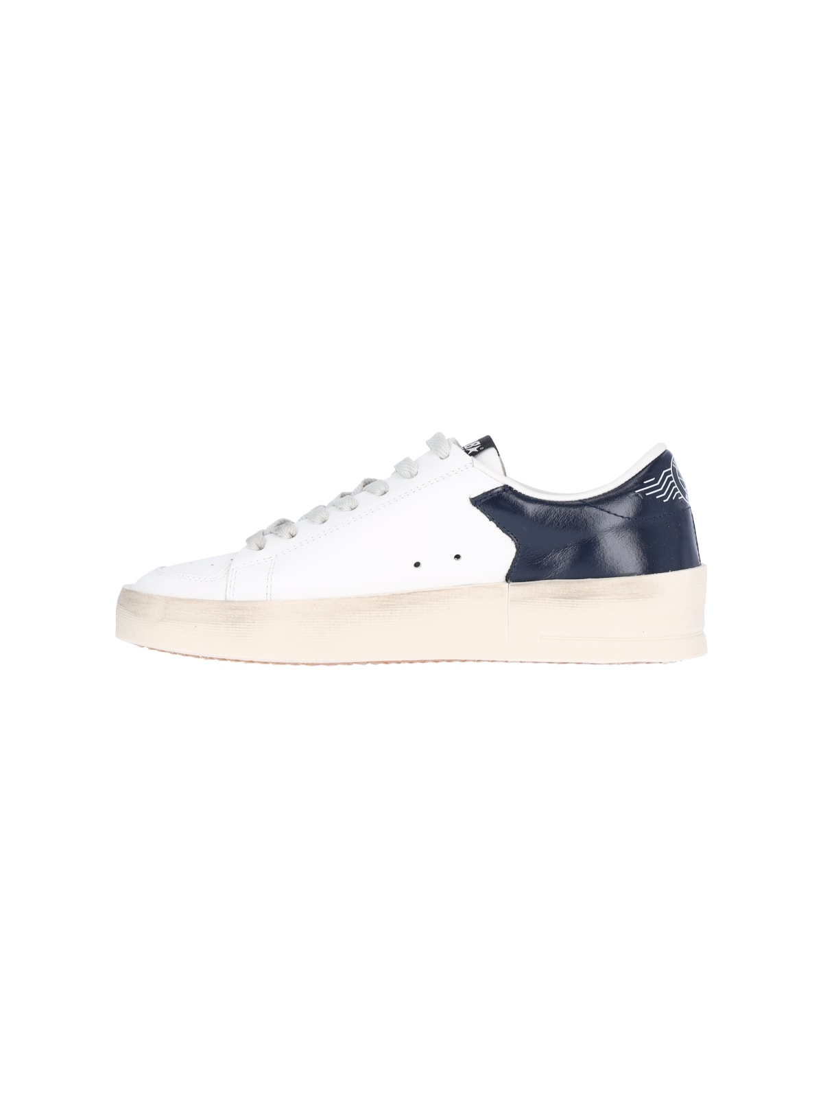 Shop Golden Goose Stardan Sneakers In White