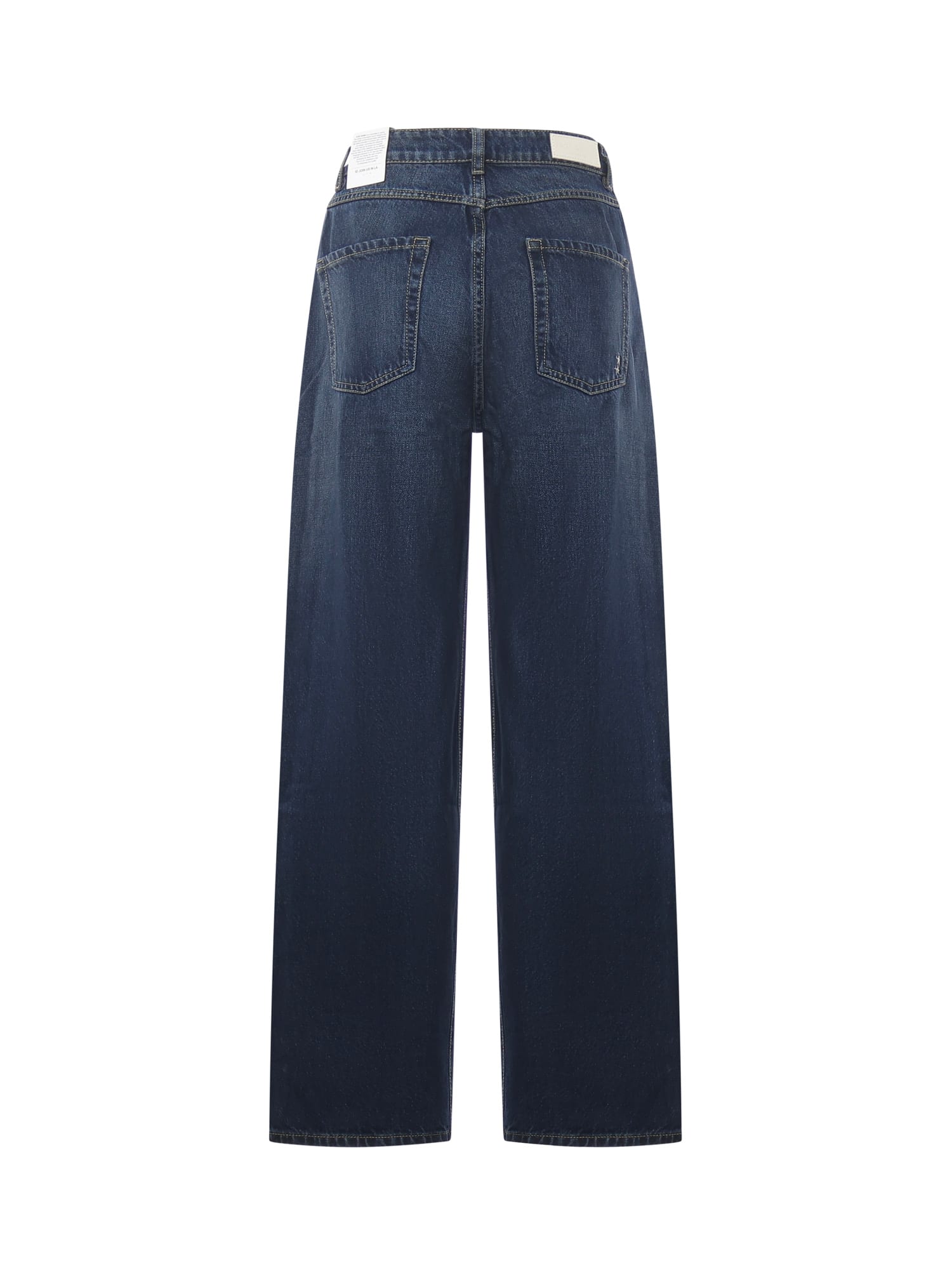Icon Denim Poppy Cotton Jeans In Blue