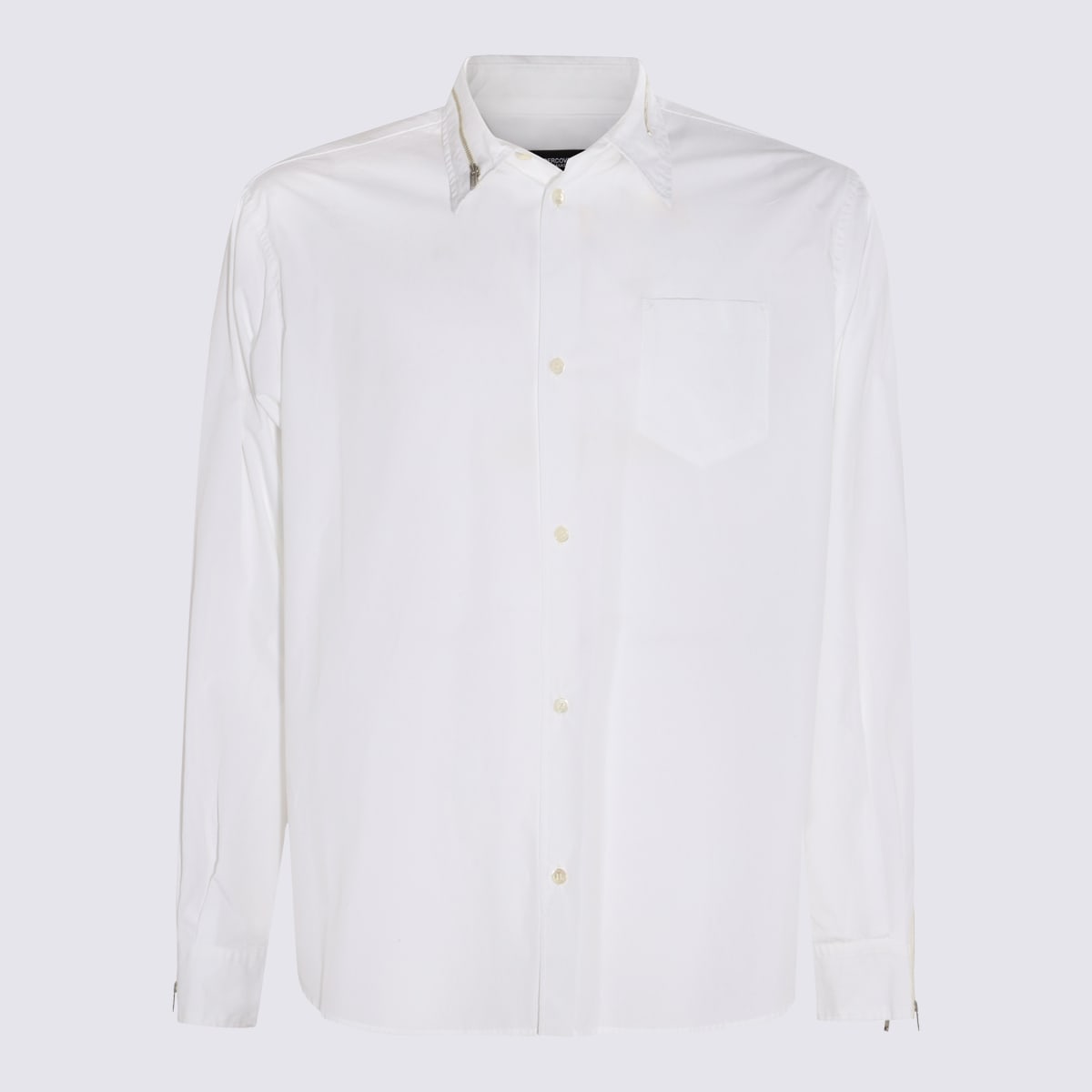 Shop Undercover White Cotton Shirt