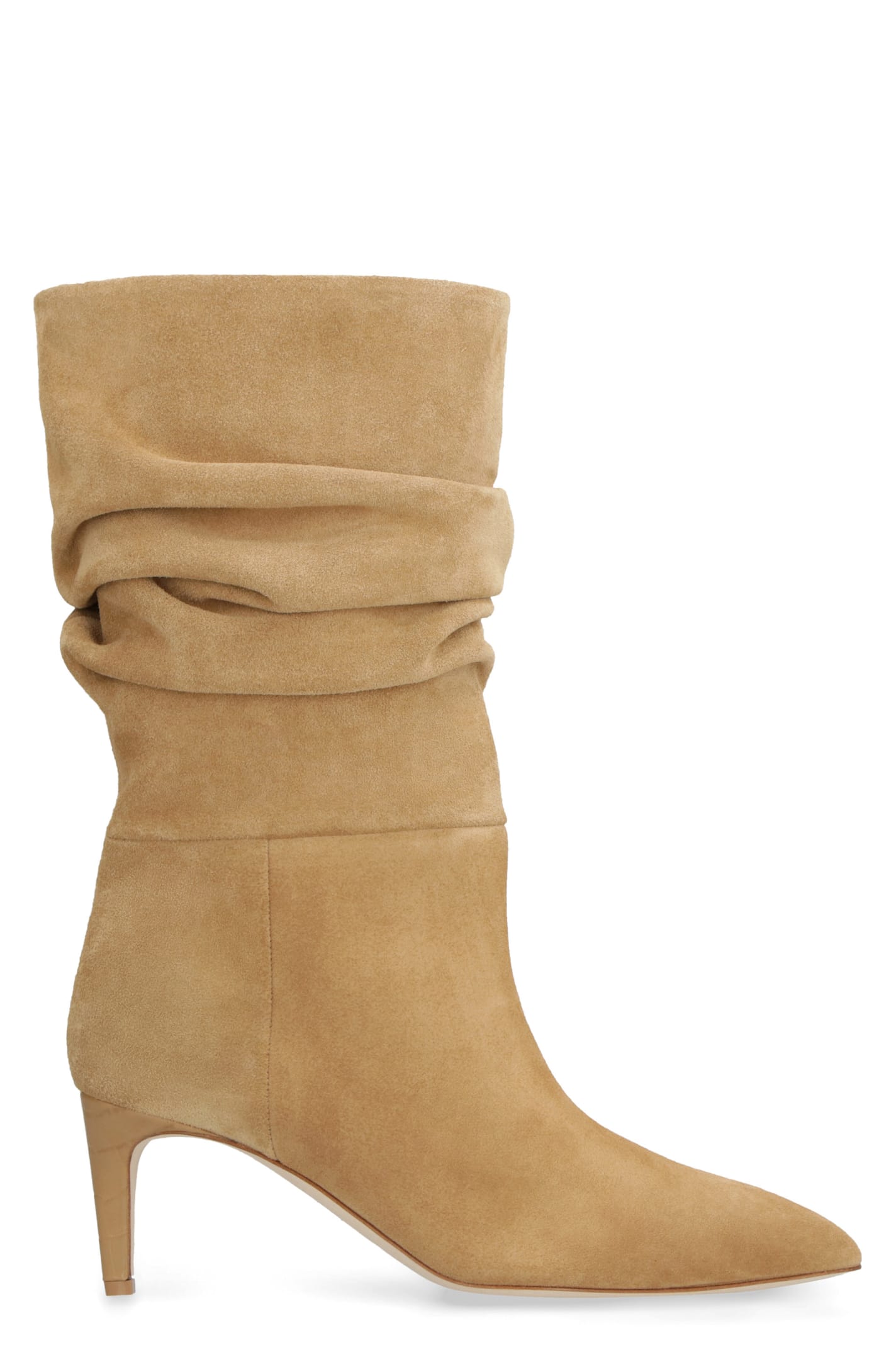 PARIS TEXAS SLOUCHY SUEDE KNEE HIGH BOOTS