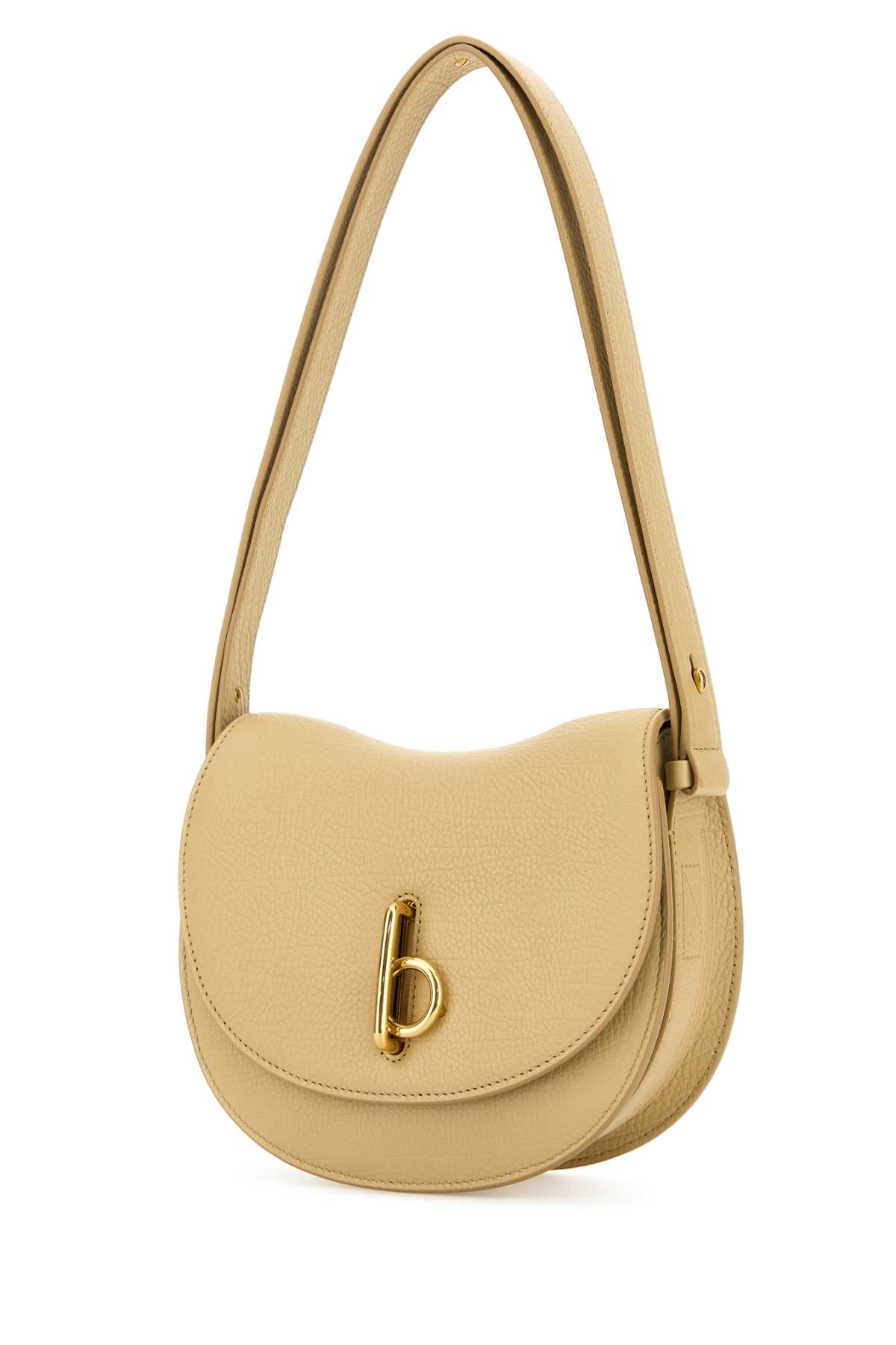 Shop Burberry Sand Leather Small Rocking Horse Shoulder Bag