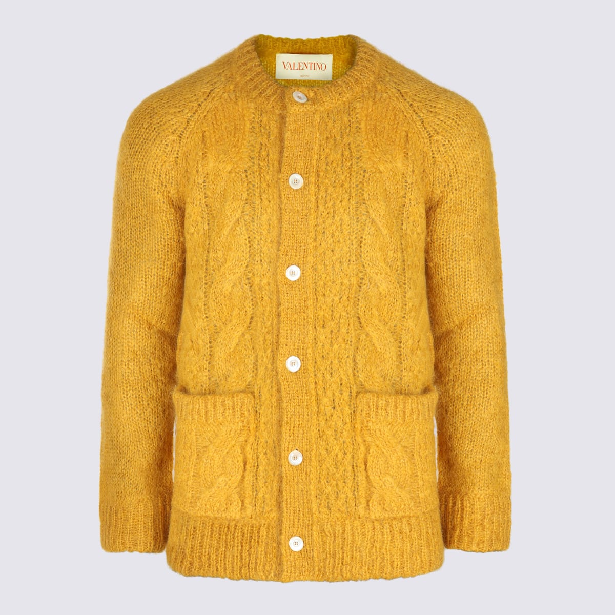 Yellow Wool Knitwear