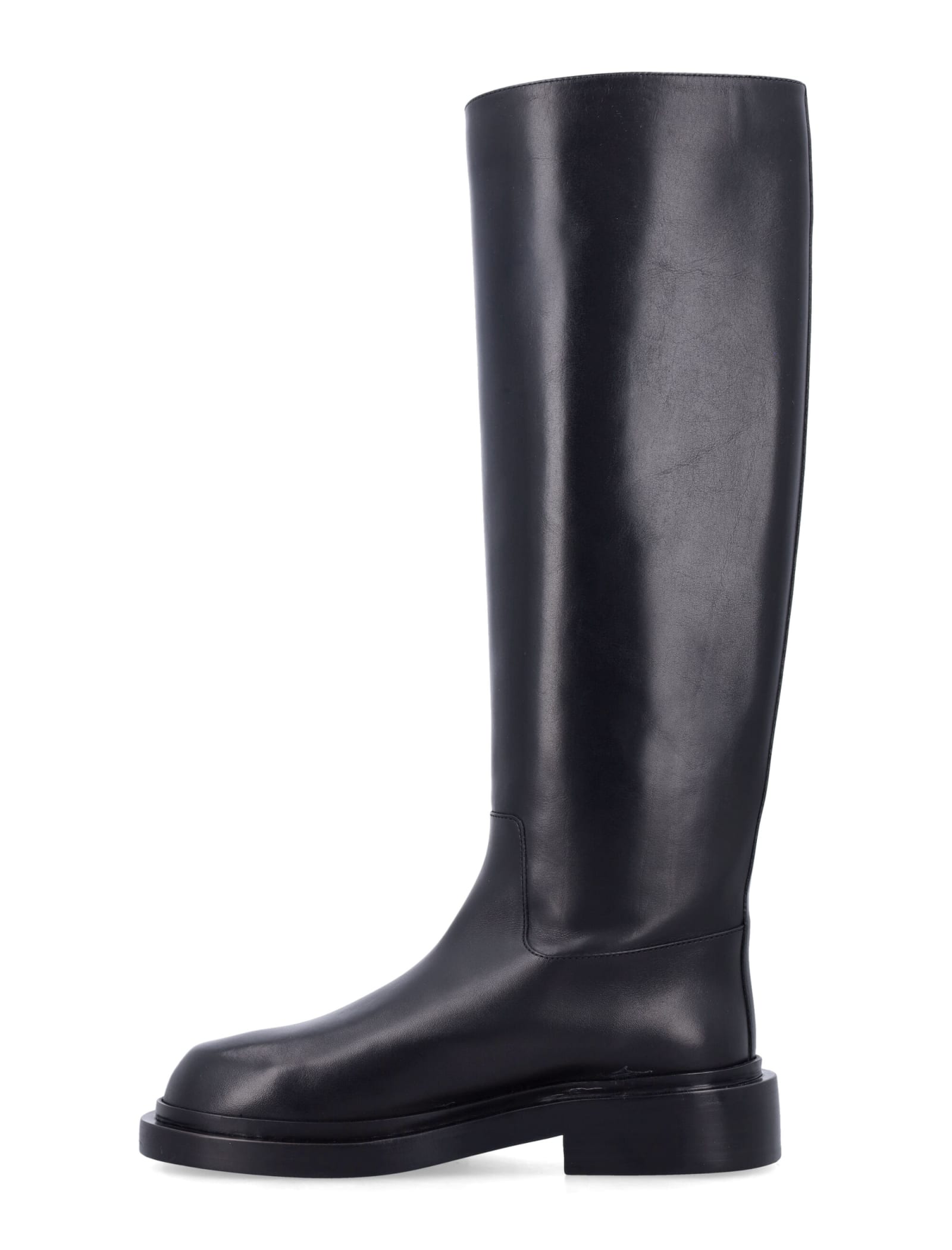 Shop Jil Sander Tubolar Boots In Black