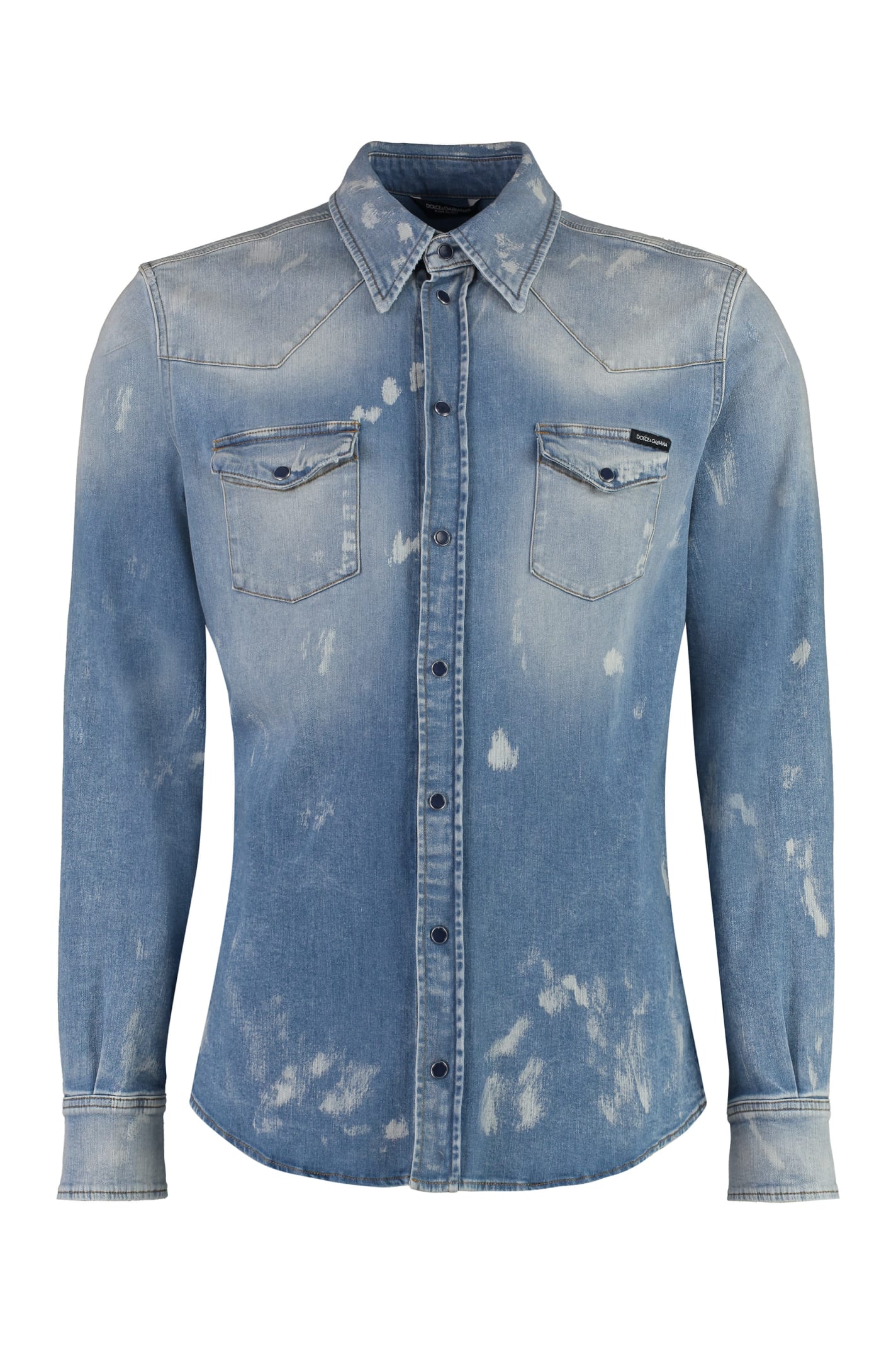 Shop Dolce & Gabbana Denim Shirt